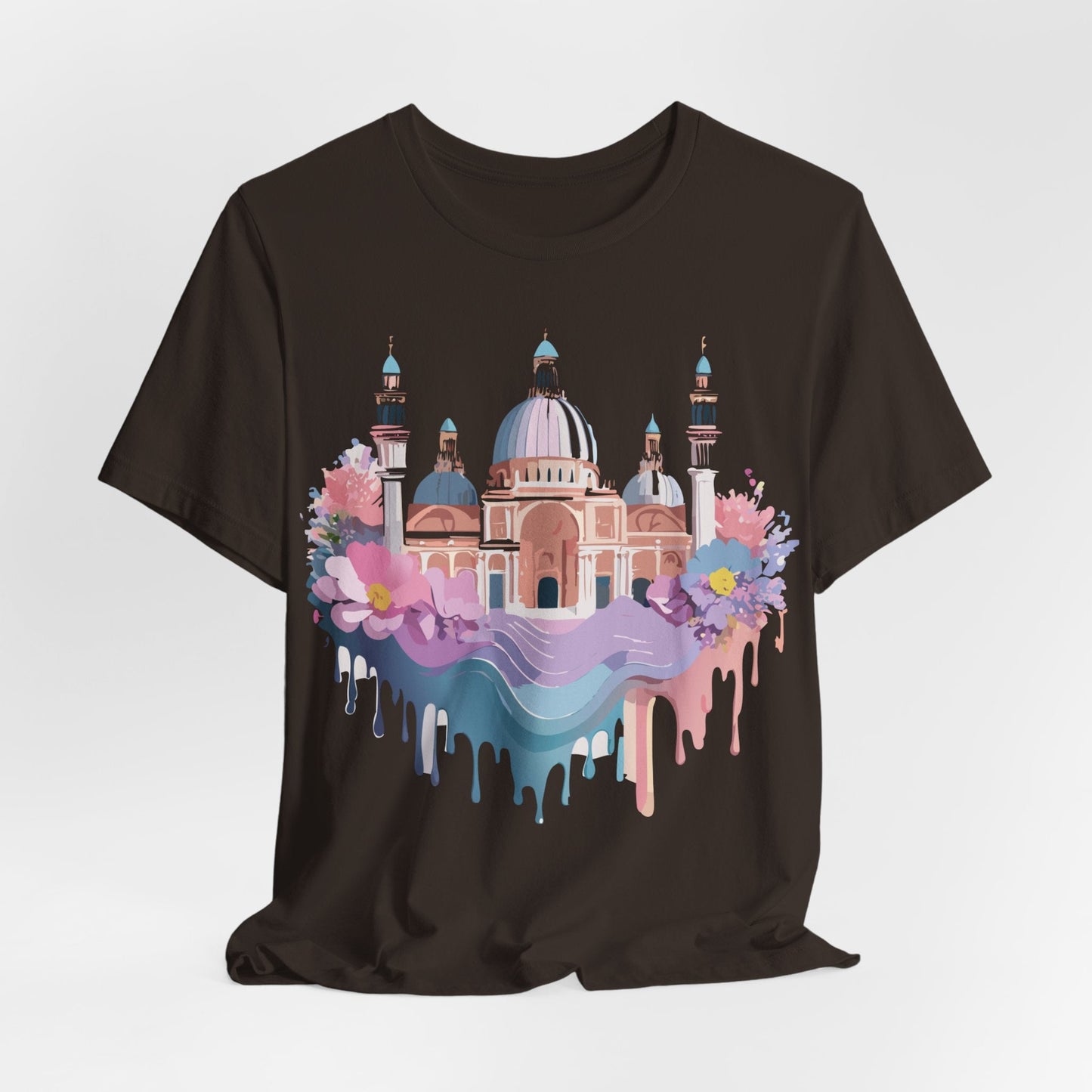 Venice Tourist Shirt Graphic Tee Unisex Jersey Short Sleeve Casual Wear Adelpha Artwork