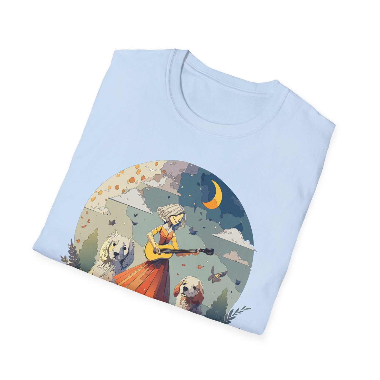 Womens Graphic T Shirts Art Design Tee Softstyle Gildan 64000 100 Percent Cotton