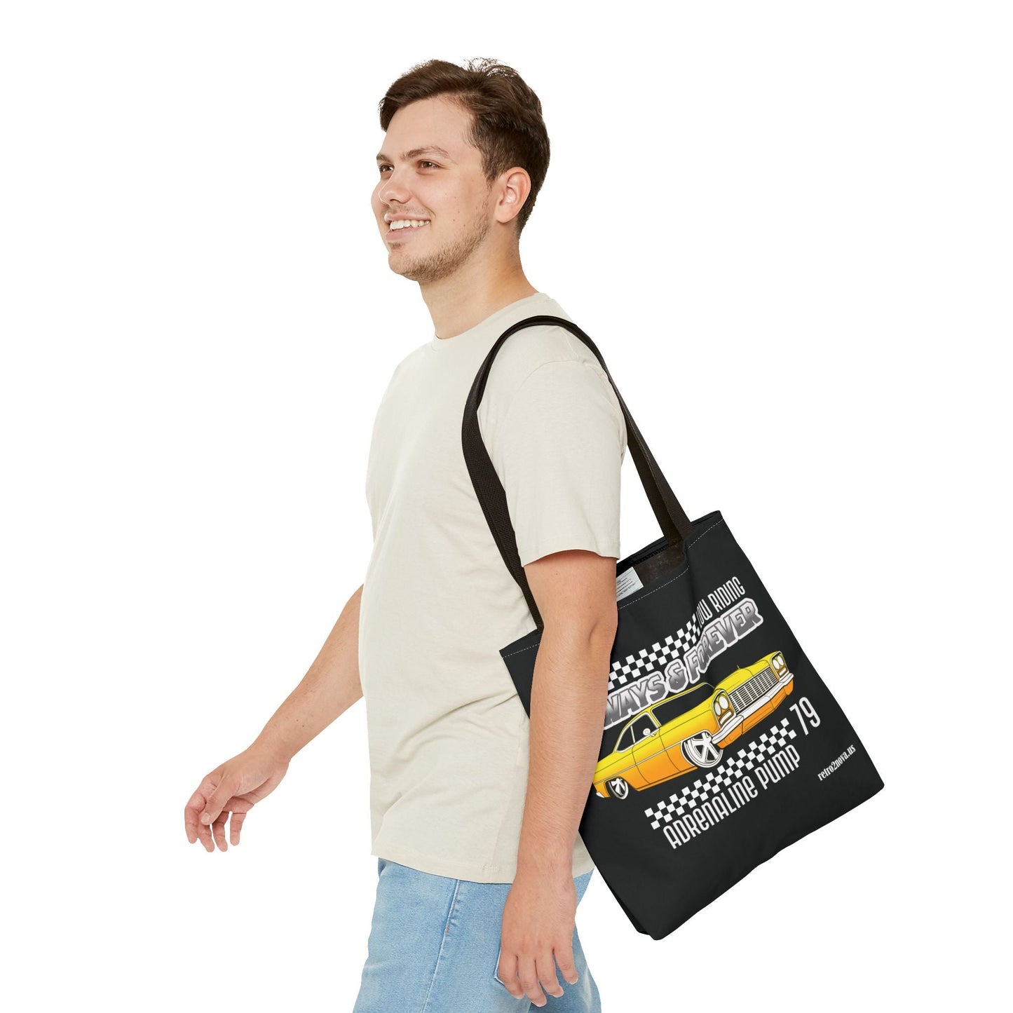 Canvas Tote Bag Classic Vintage Car Retro2Nova Free Shipping Durable Everyday Carry