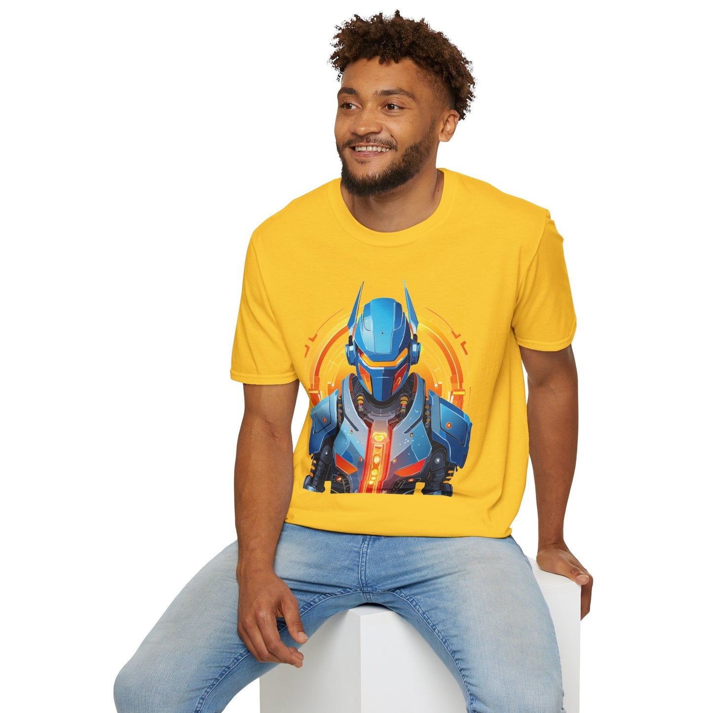 Cyborg Tee Unisex Robot Shirt Terminator Shirt Softstyle 100 Percent Ring Spun Cotton