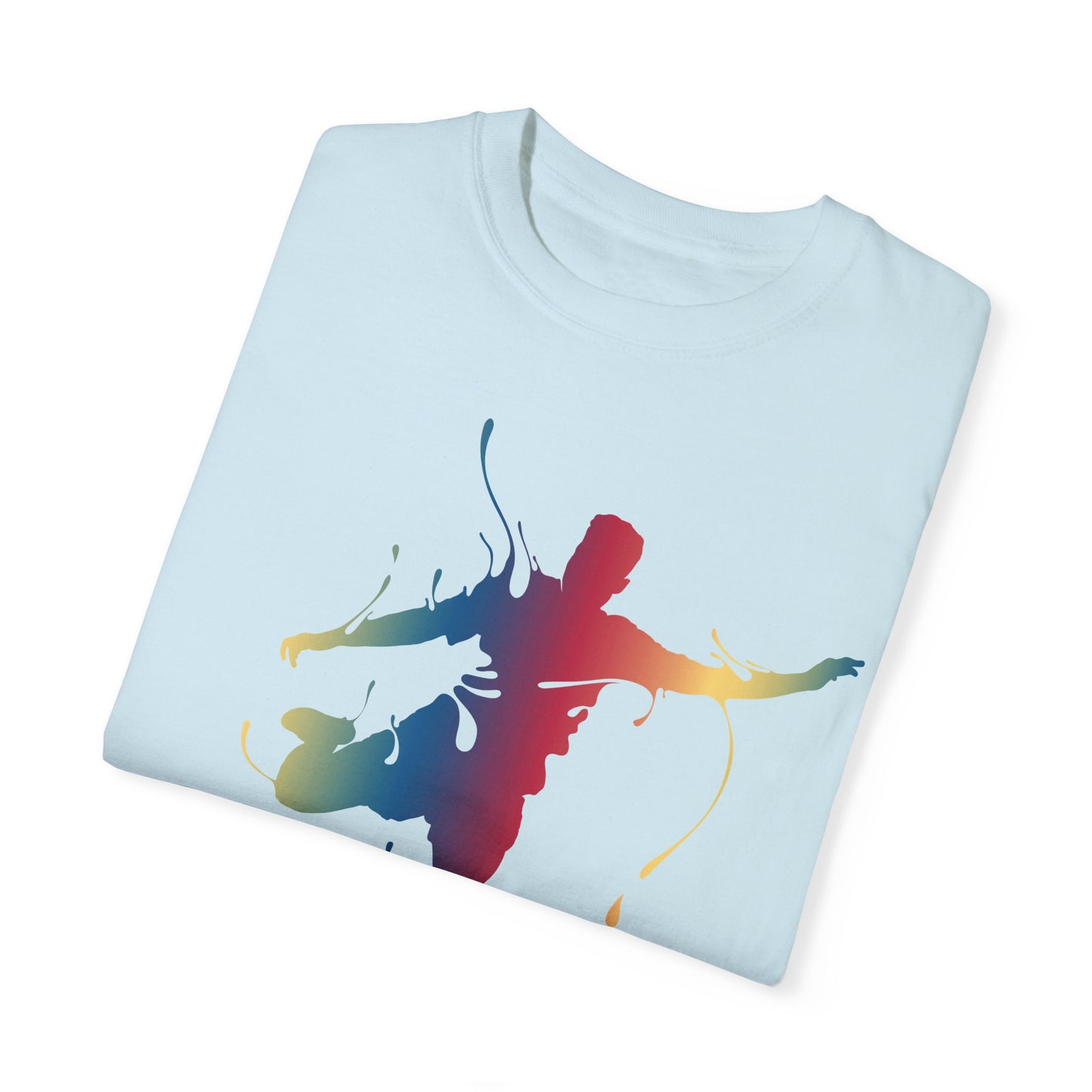 Unisex T-shirt with sports art design