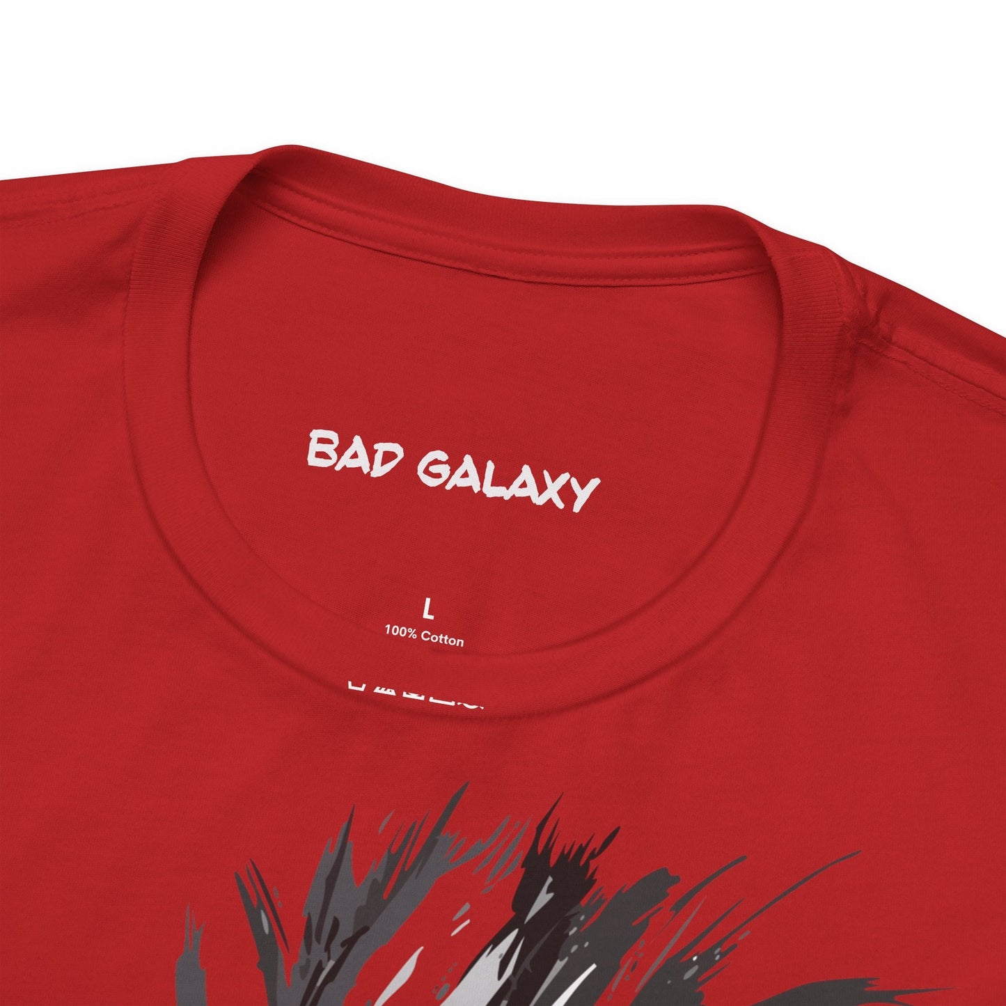 Punk Rock Tee Shirt From Bad Galaxy Made To Order 100 Percent Cotton Eco Friendly Inks