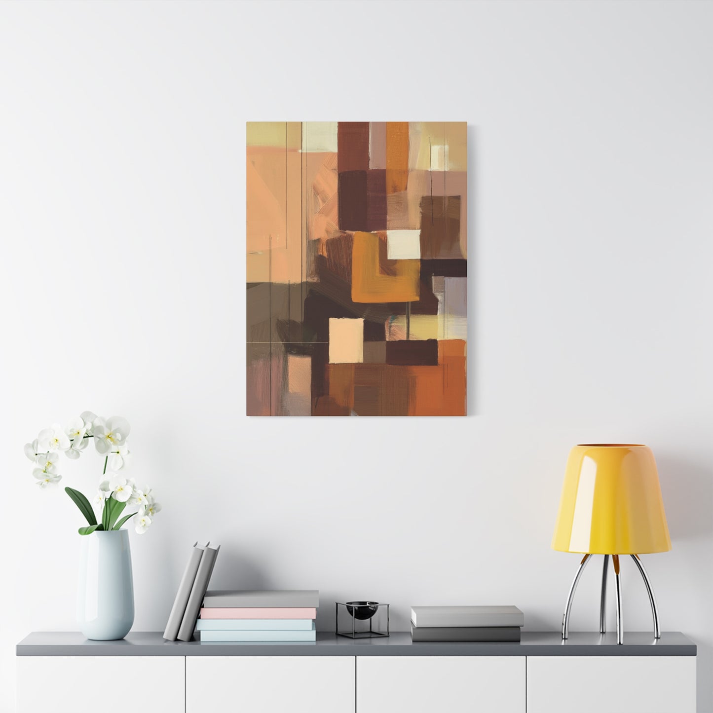 Abstract Geometric Painting Print Canvas 20x24,20x30,24x30 24x32,24x36,30x40 32x48,36x48,40x60 Pine-Wood Inner Frame ABS-49