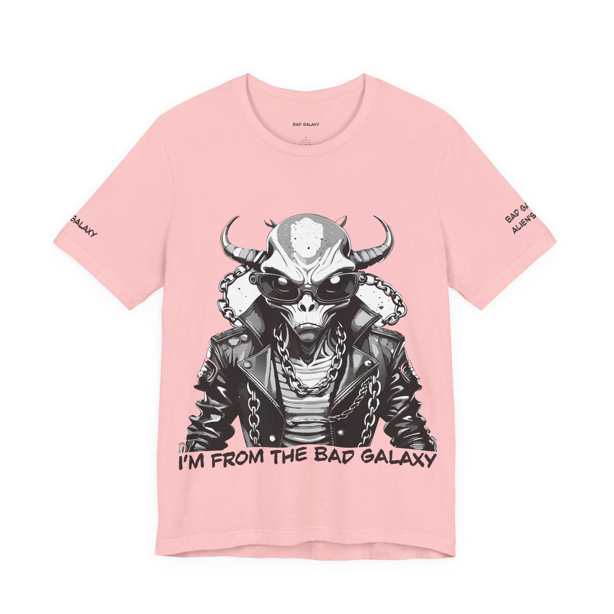 Alien Graphic Unisex Cotton Bella+Canvas Tee with Art Design b62