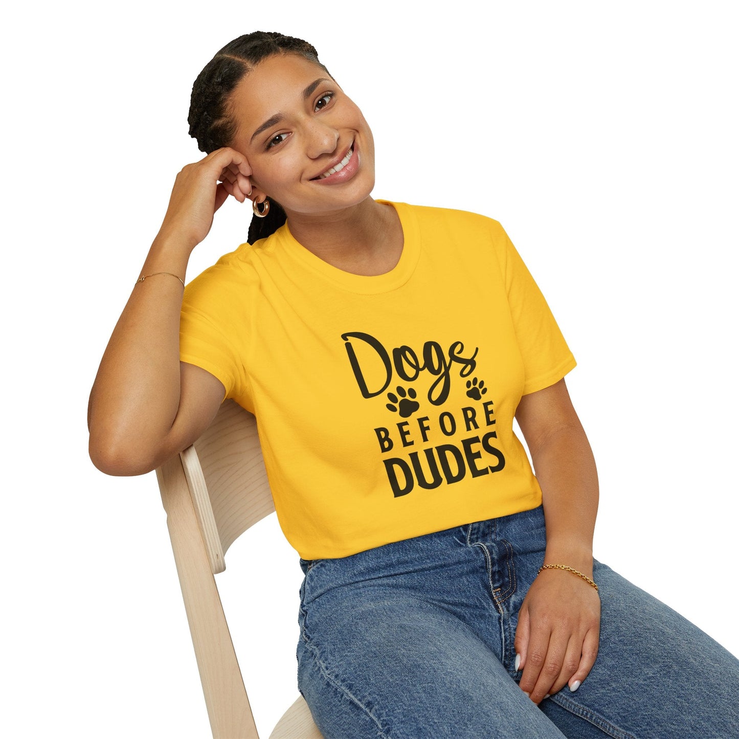 Dog Slogan T Shirts Funny Quotes Tee Unisex Softstyle Cotton Tee 100 Percent Ring Spun