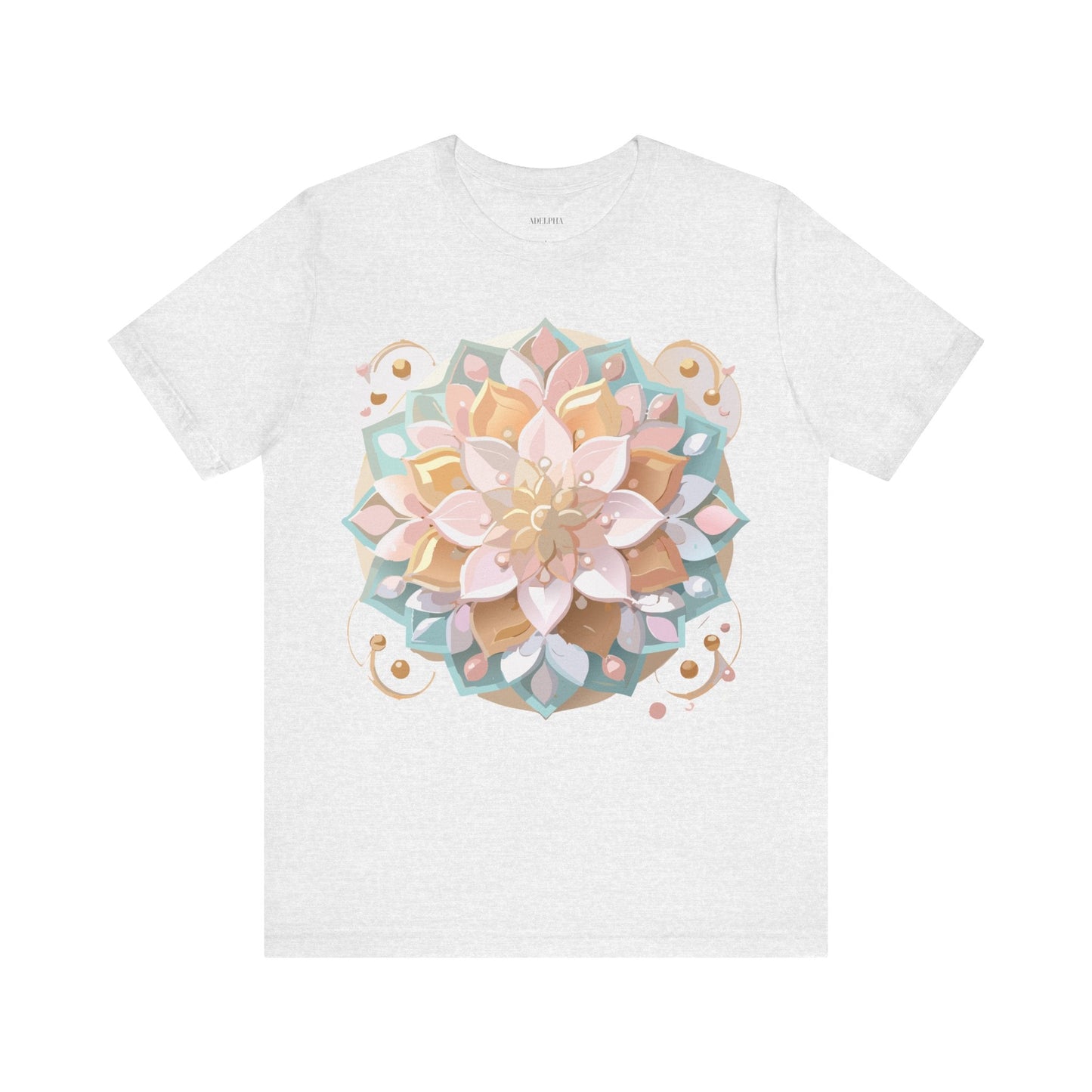 Mandala Shirt Graphic Tee Unisex Adelpha Vintage Inspired Art Design Premium Apparel
