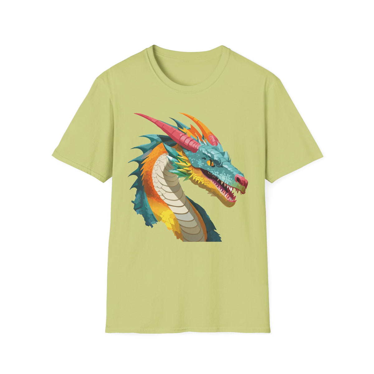 Dragon Graphic Tee Gildan Unisex 100 Cotton Tee Shirt with Animals m25