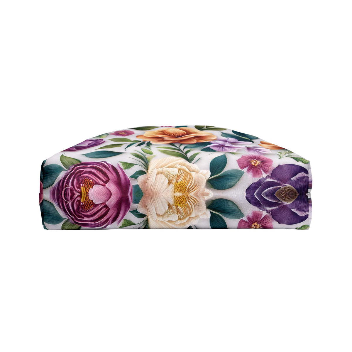 Floral Print Poly Canvas Weekender Bag 14