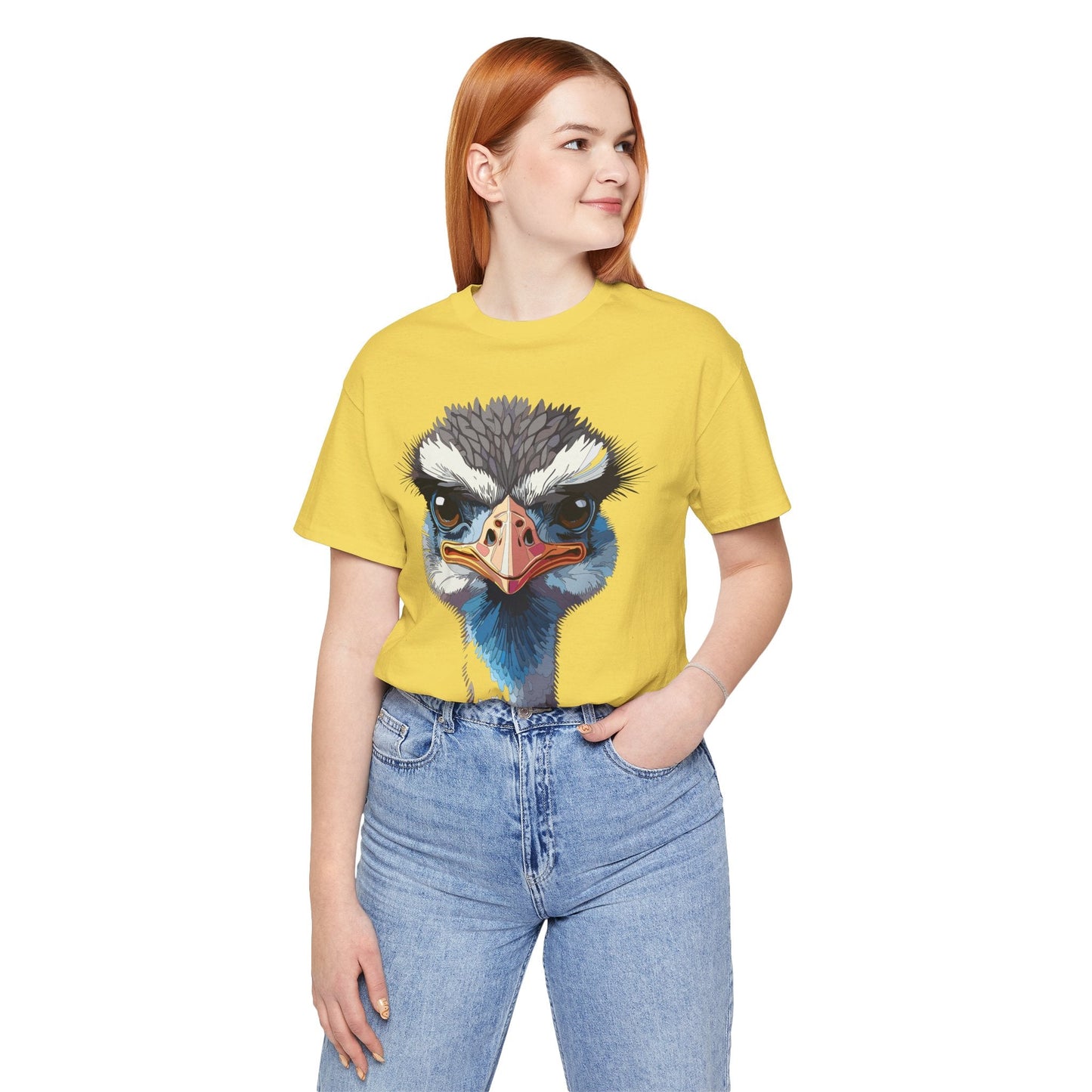 Unisex Animal Tee Shirt With Wildlife Art Design For Men And Women Gildan Softstyle 64000