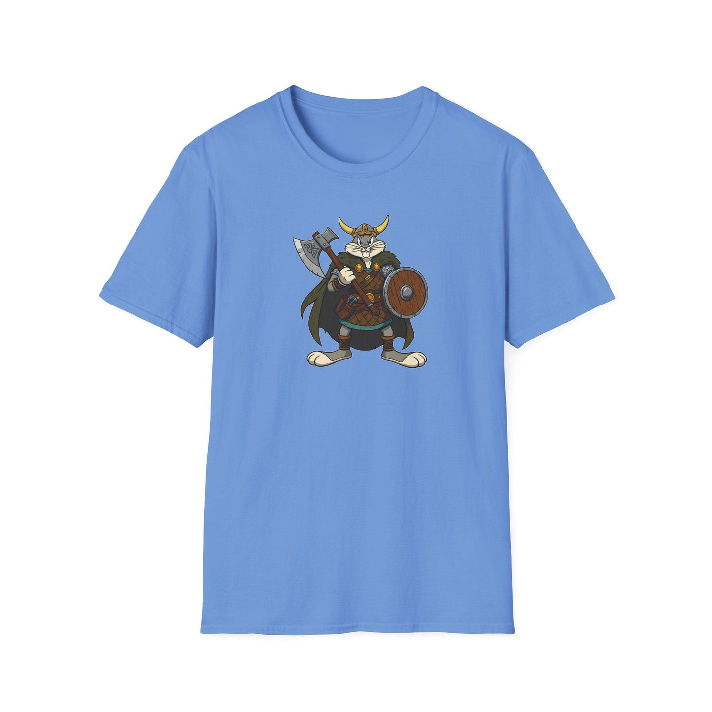 Cartoon Bunny Graphic Unisex Cotton Animal Animation Artwork Design Tee 6