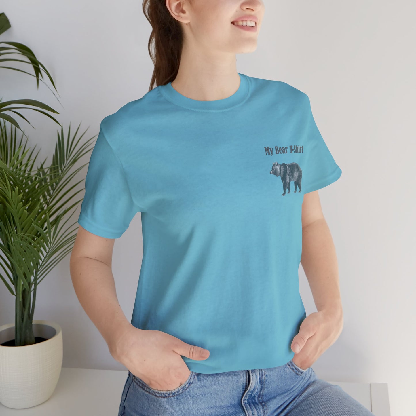 Tee-shirt unisexe en coton avec imprimé animaux