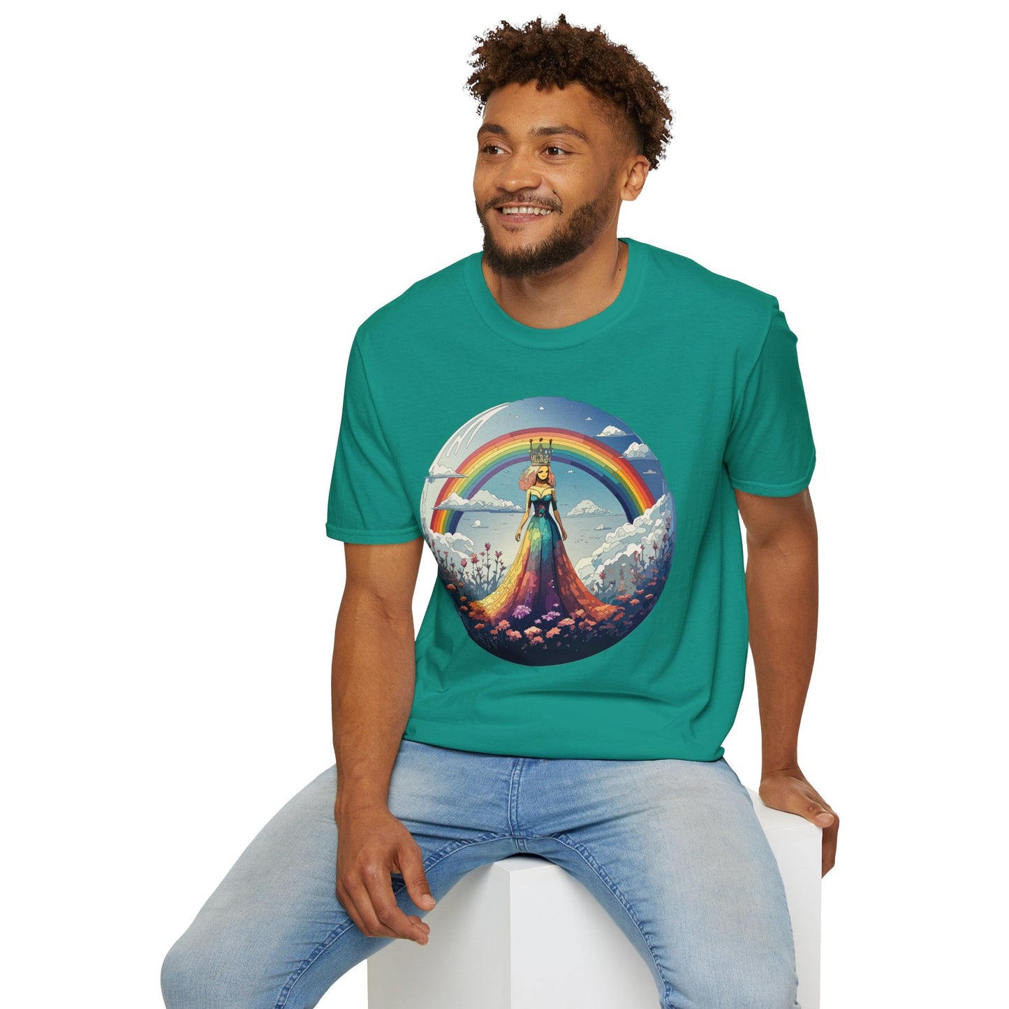 Womens Graphic T Shirt Art Design Tee Softstyle 64000 100 Percent Cotton Comfort