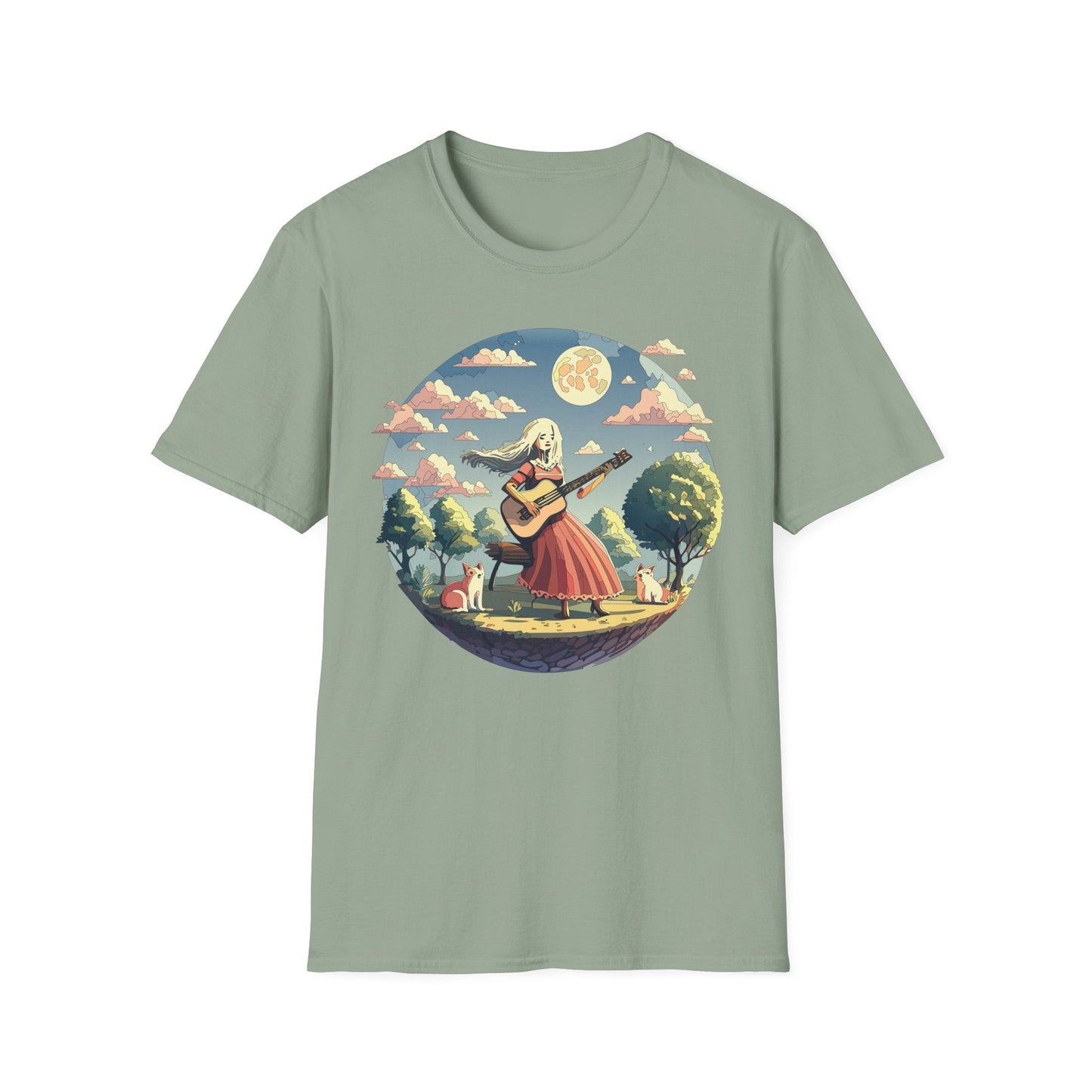 Womens Graphic T Shirts Art Design Tee Softstyle 100 Percent Cotton Unisex Gildan 64000