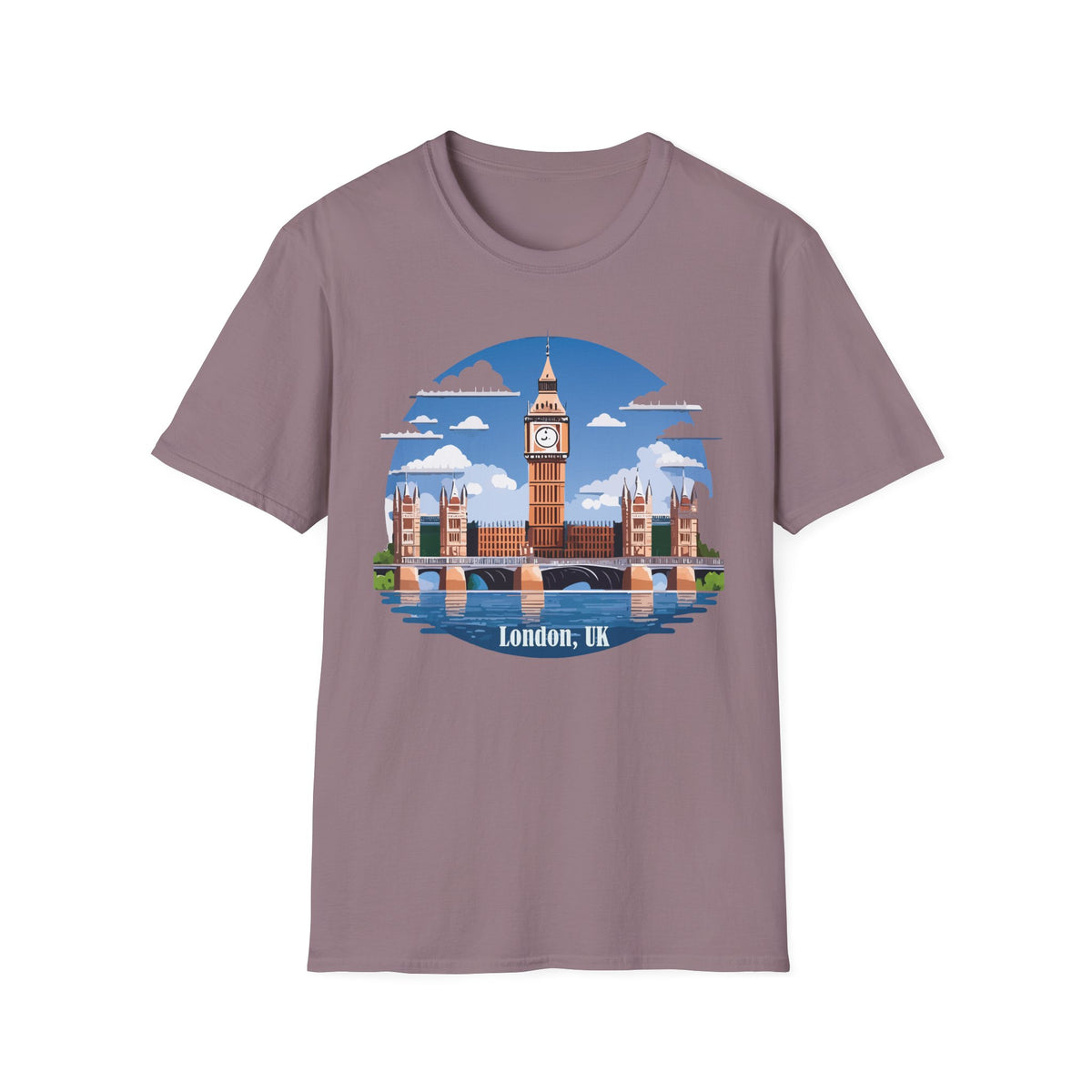 Big Ben London Skyline T-Shirt | London UK Landmark Tee