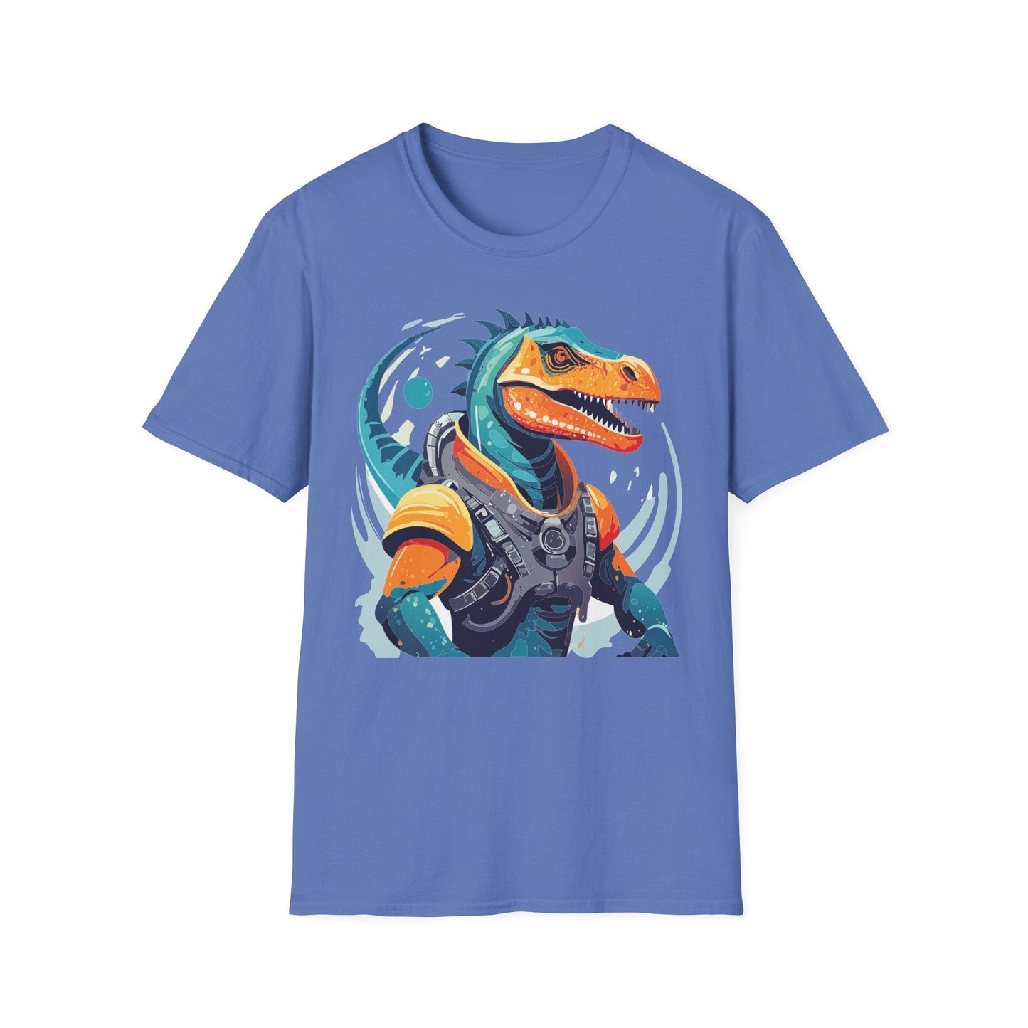 Gildan Alien Cosmos T Shirt Unisex Softstyle 64000 Cotton Tee With Alien Art Design Graphic Print