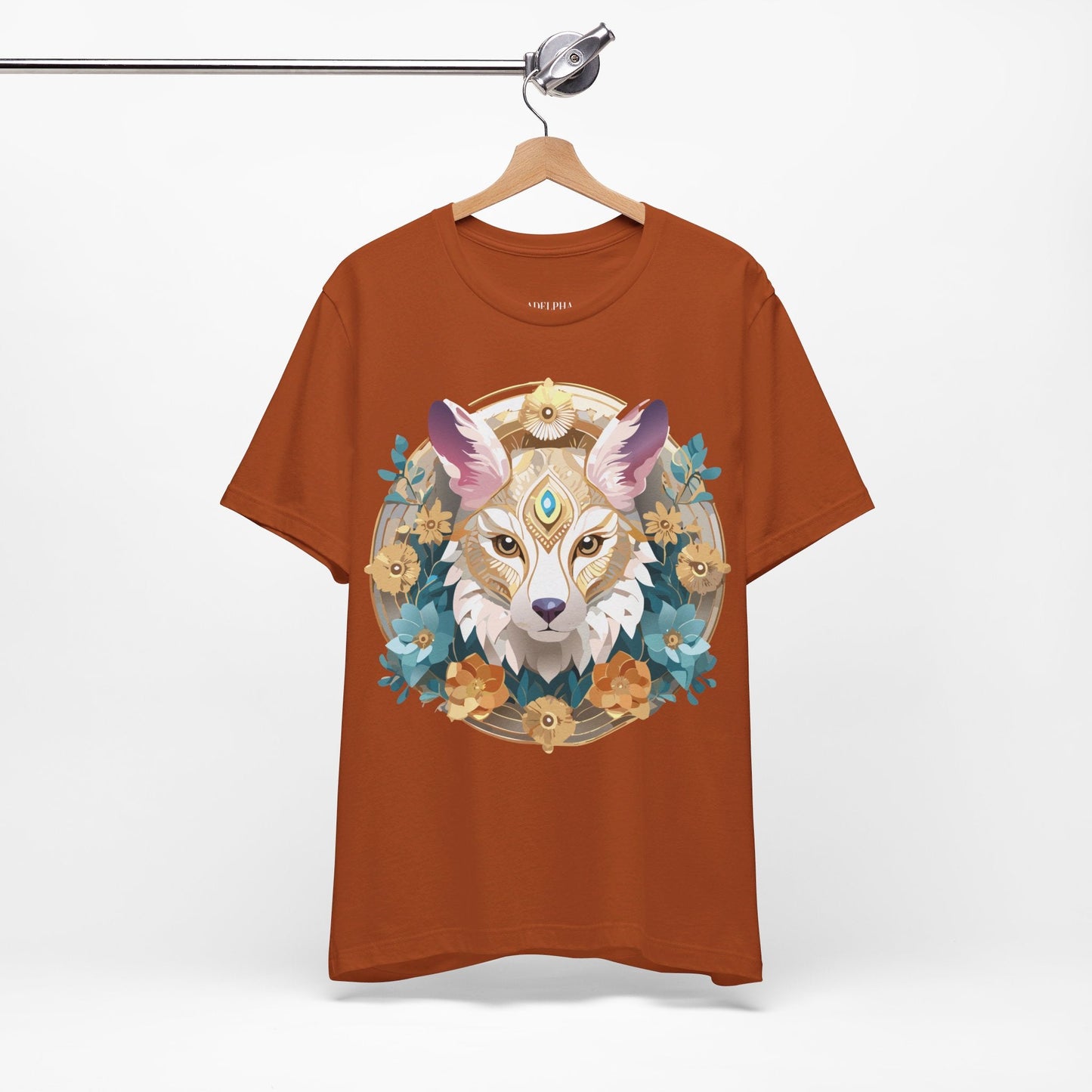 Medallion Graphic T Shirt Unisex Vintage Inspired Artwork By Adelpha Art Design Tee