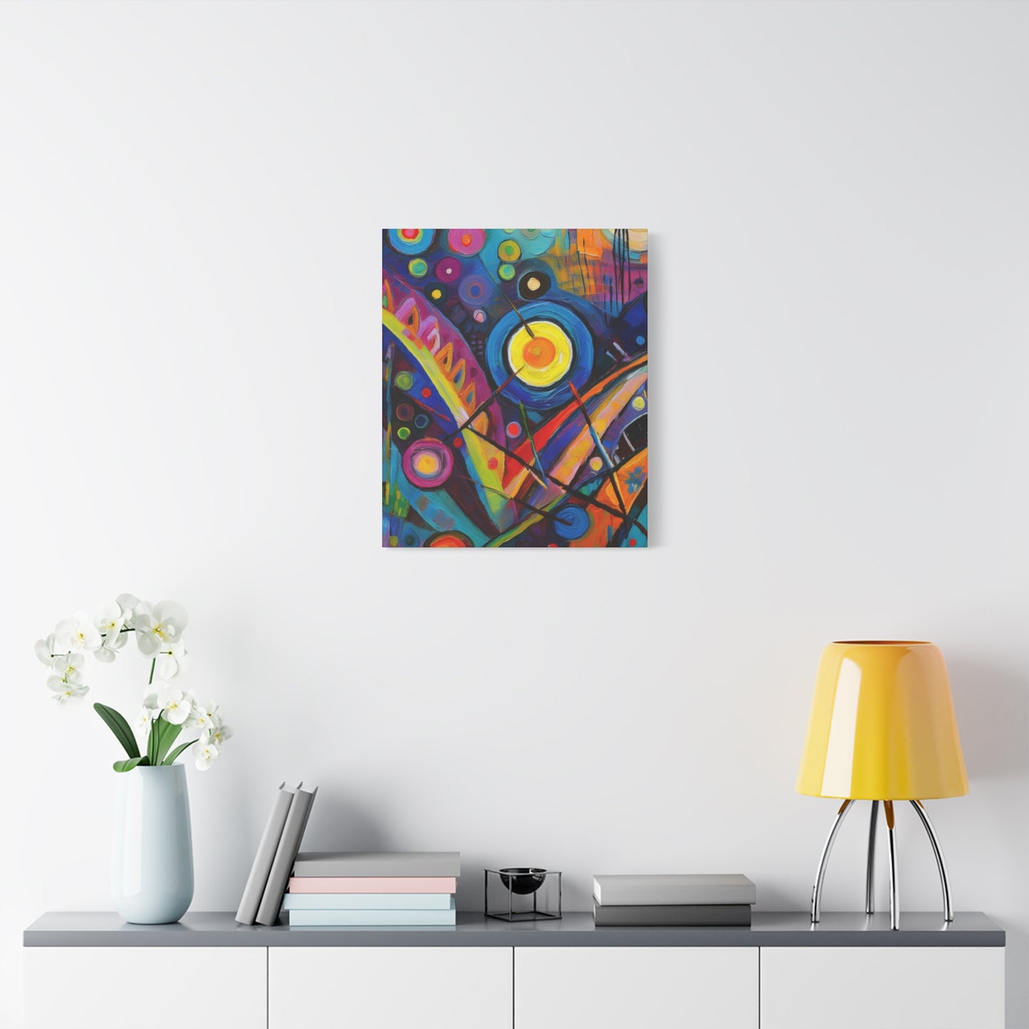 Abstract Oil Painting Print Canvas 20x24,20x30,24x30 24x32,24x36,30x40 32x48,36x48,40x60 Pine-Wood Inner Frame ABS-127