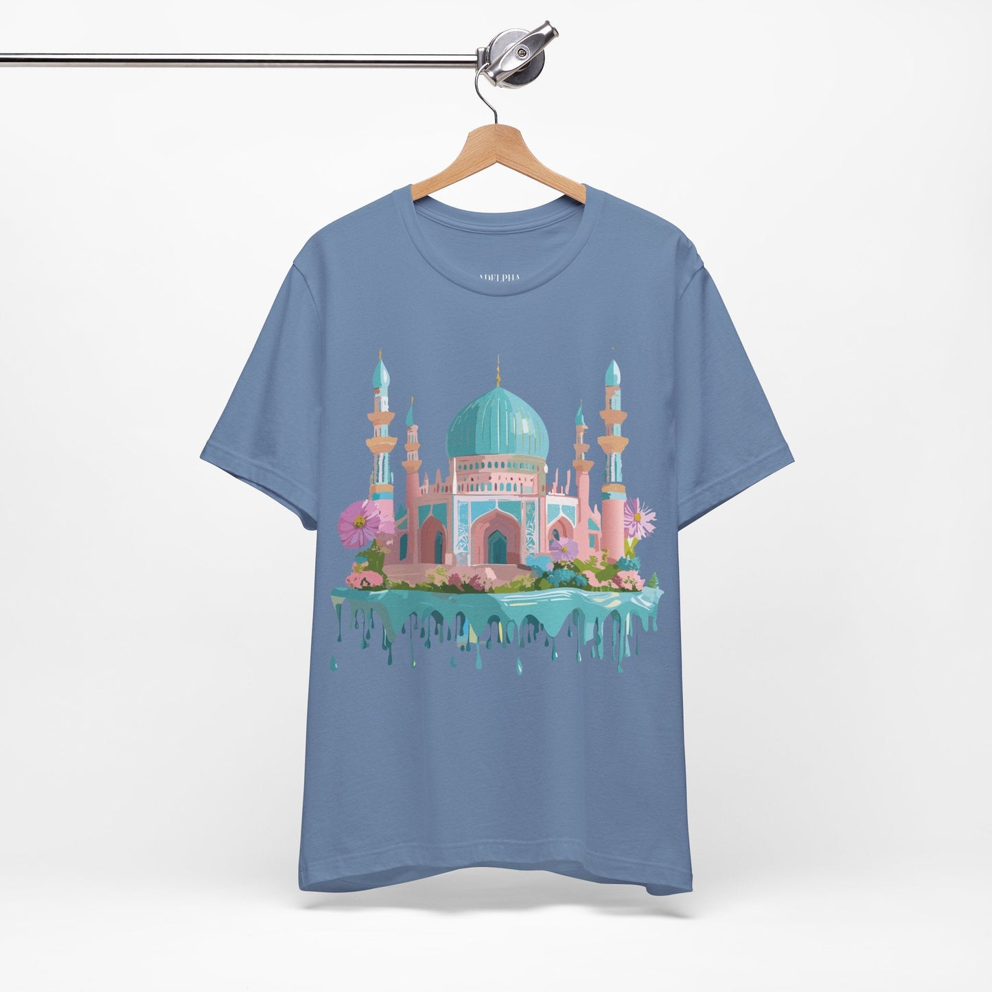 Tourist Shirt With Tashkent Graphic Tee By Adelpha Unisex Short Sleeve Vintage Artwork