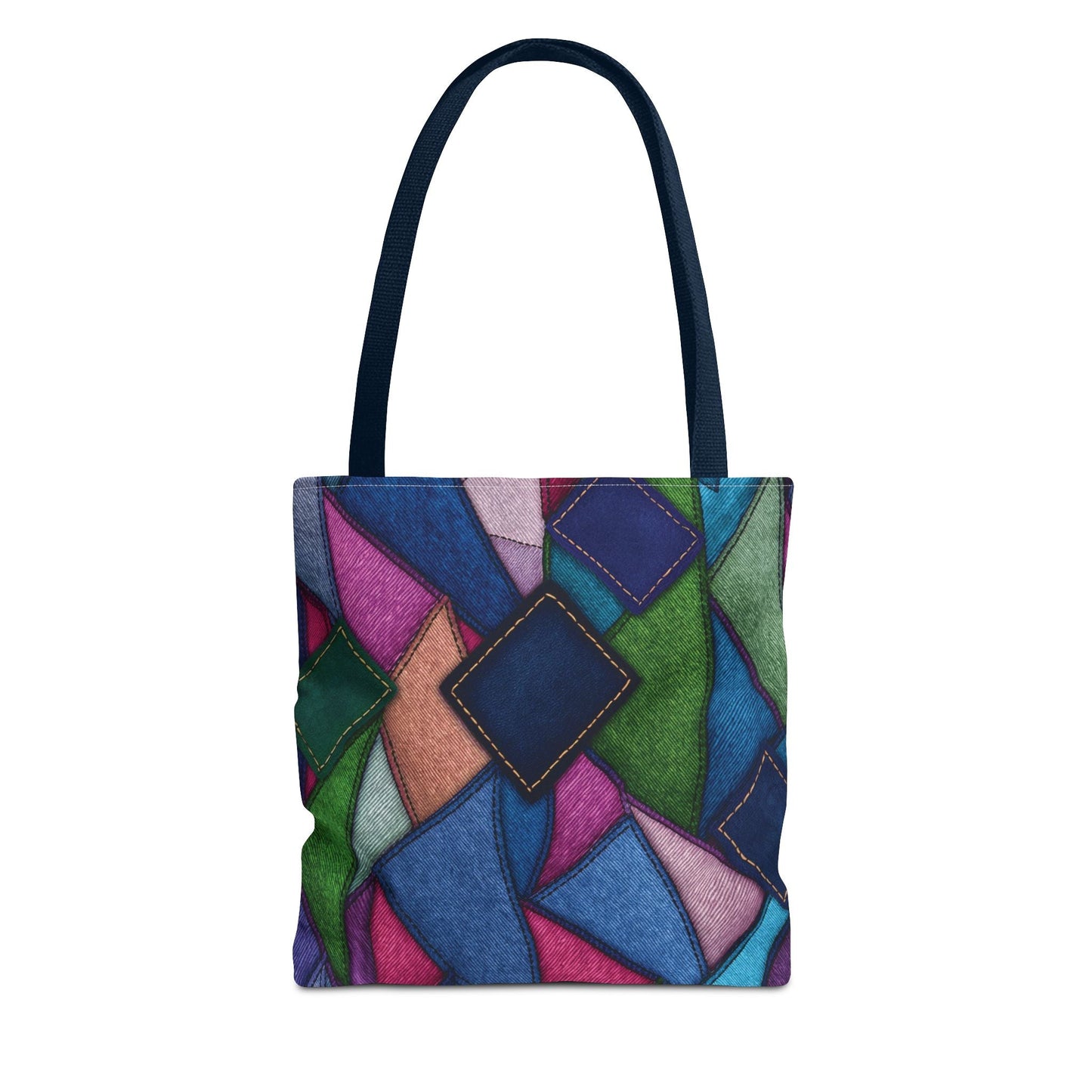 Denim Canvas Bag, Tote Bag Denim Printify