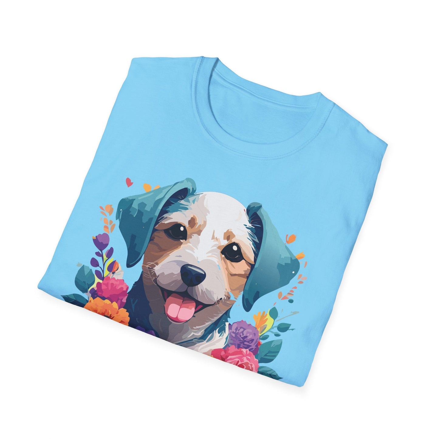 Dog Shirt Unisex Animal Tee Softstyle 64000 Gildan RingSpun Cotton