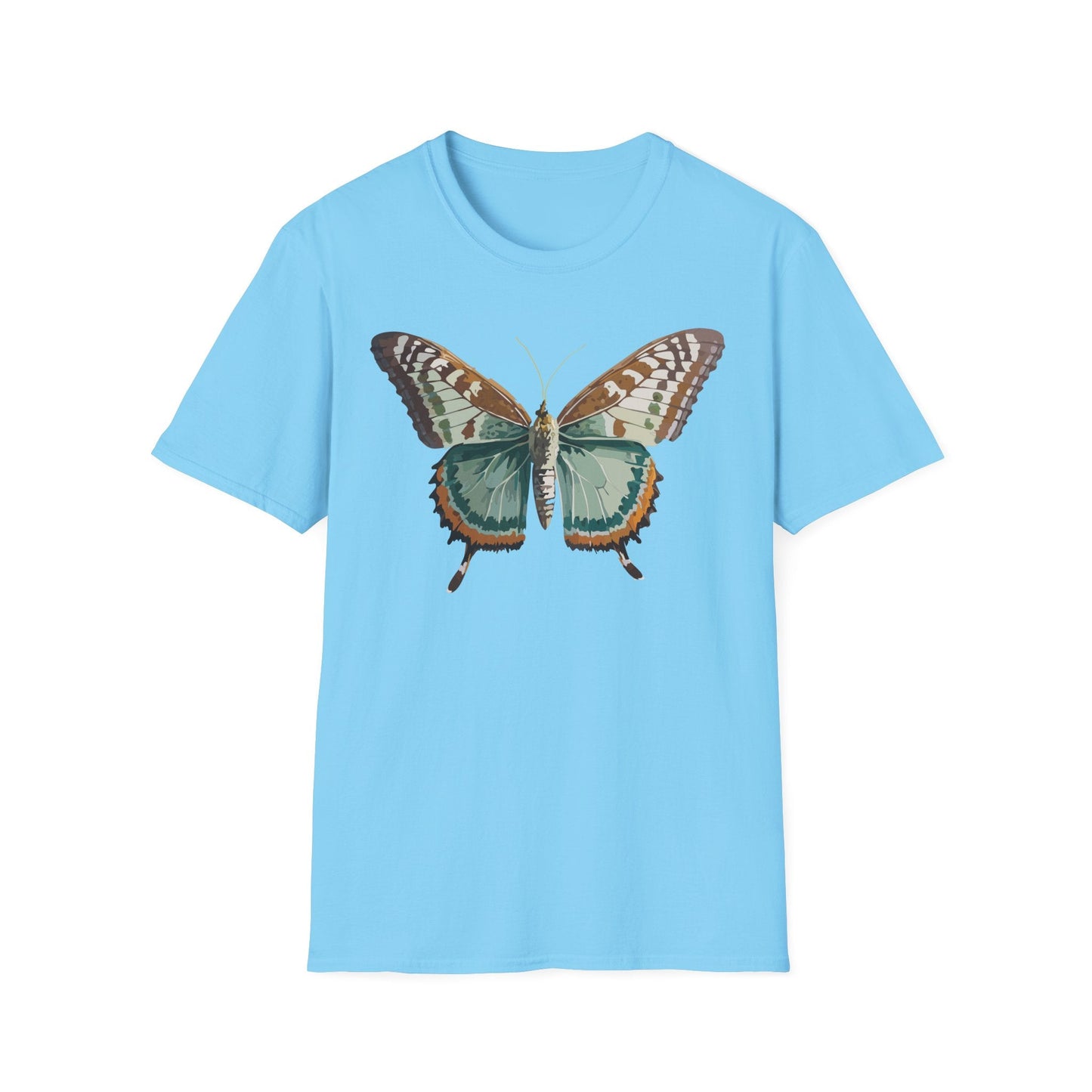 Butterfly Monarch Shirt Unisex Gildan Softstyle 64000 T Shirt 100 Percent Cotton
