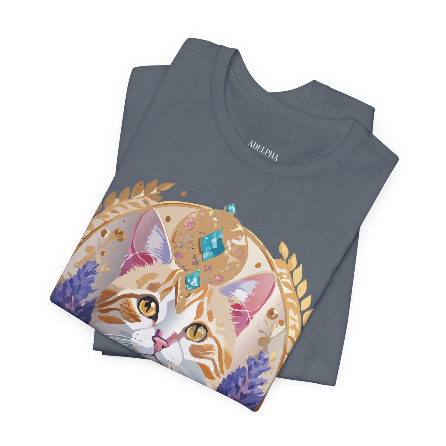 Medallion Graphic Unisex 100 Cotton Vintage Animal Medal Artwork Tee 10
