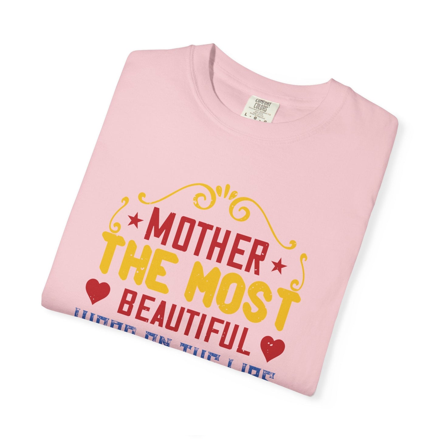 Mom T-shirt Mother Day Mama Tee Unisex Comfort Colors Garment-Dyed Cotton h84