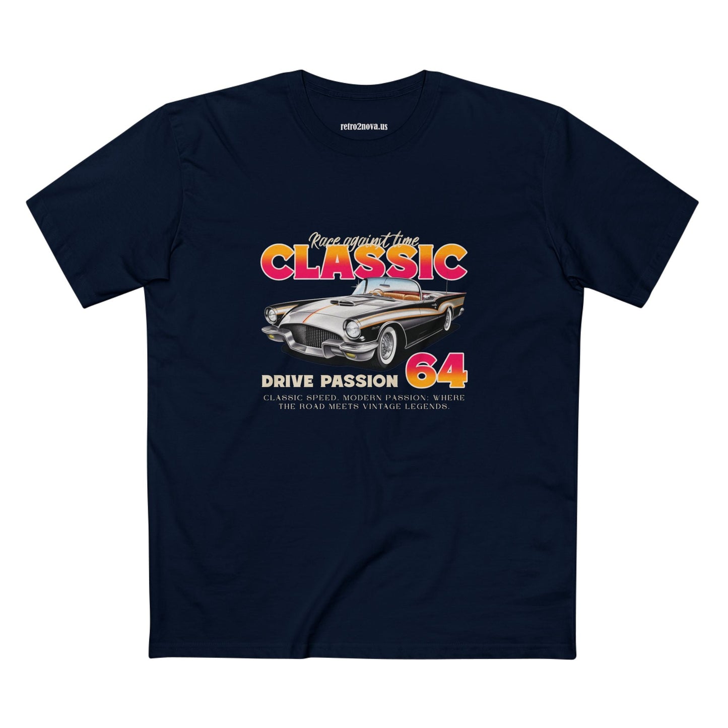 Retro Car Shirts Vintage Car Shirts Unisex Premium Cotton Tee With Original Art Design RC 16