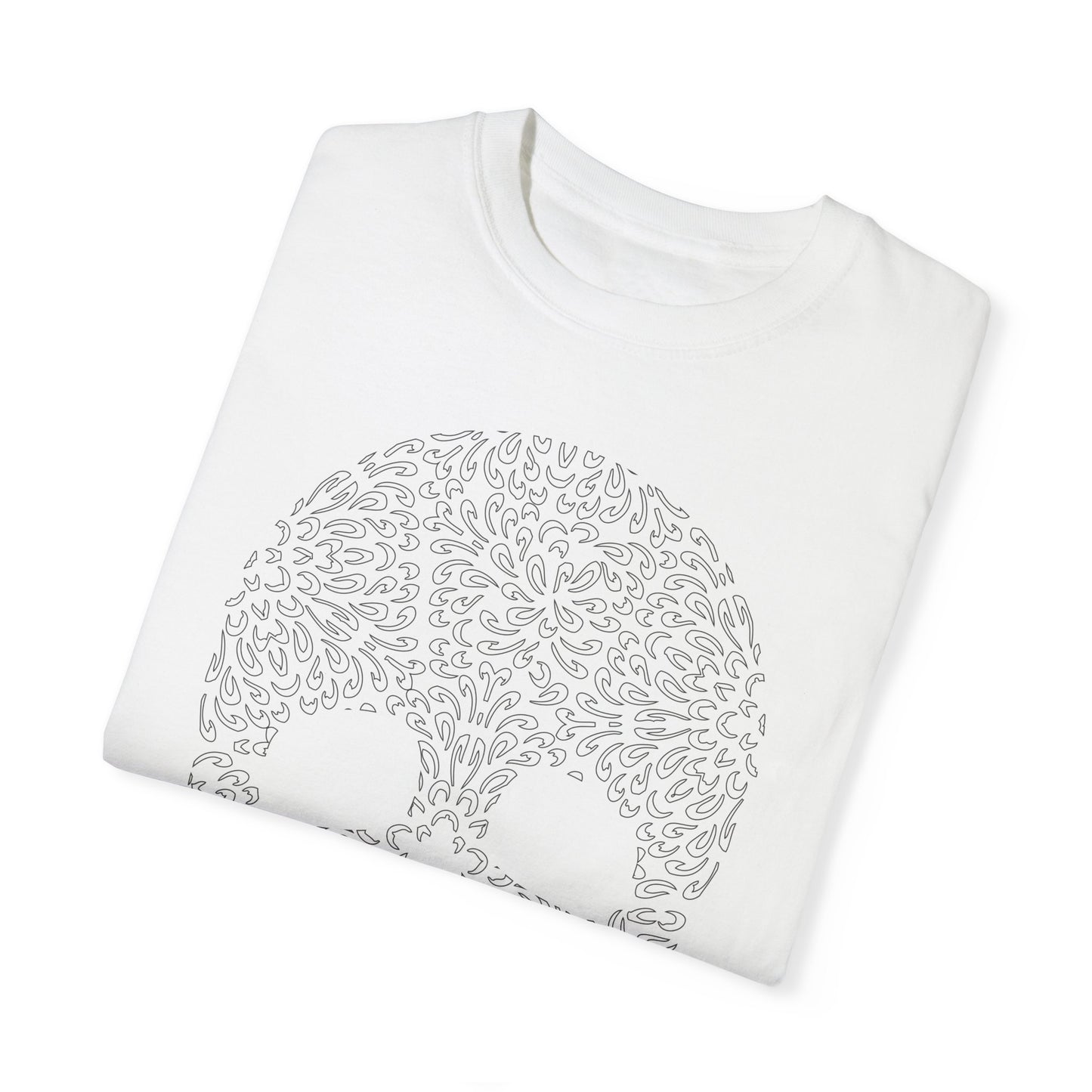 Unisex Cotton Tee Shirt with Skull