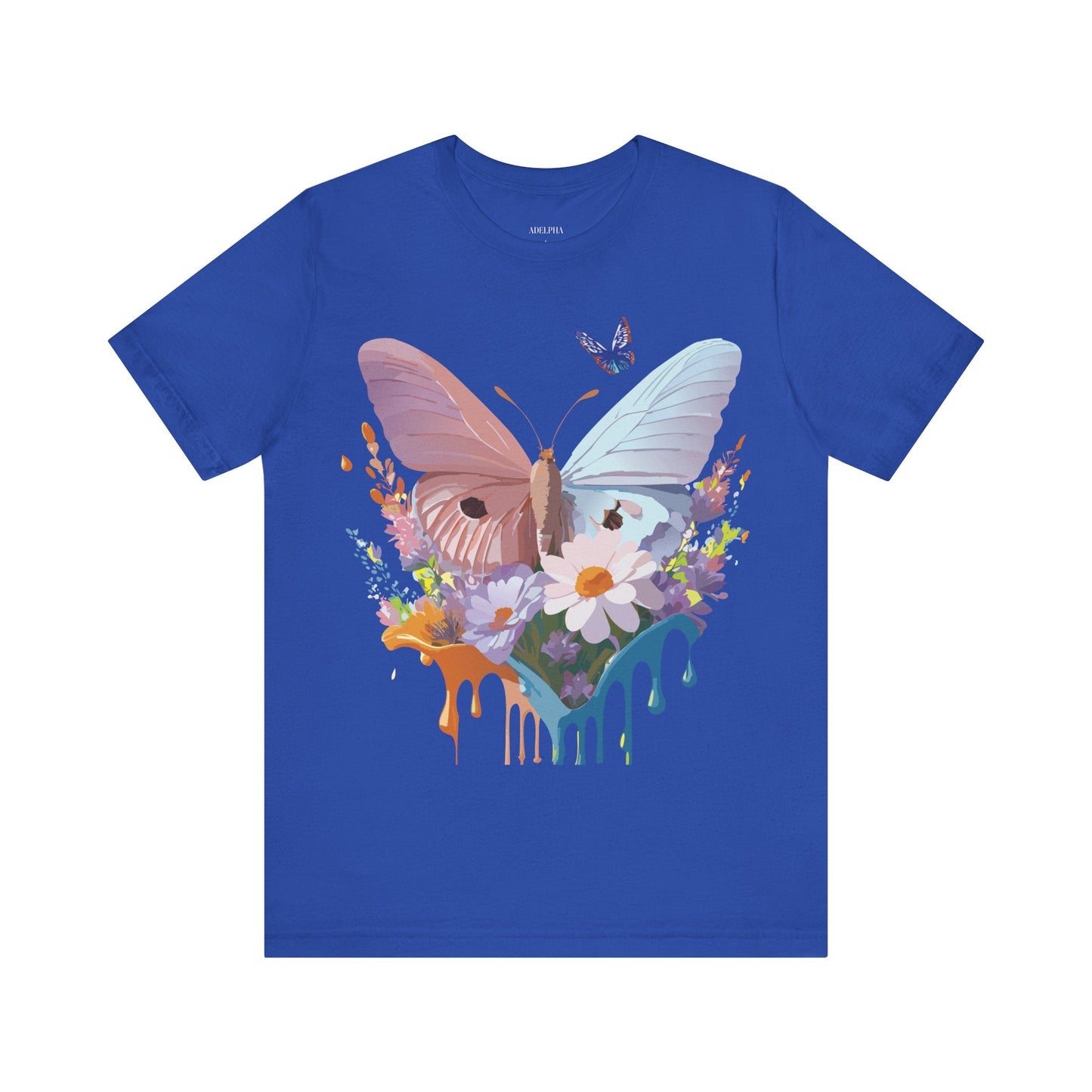 Butterfly Graphic Tee Unisex Jersey Short Sleeve Artwork By Adelpha