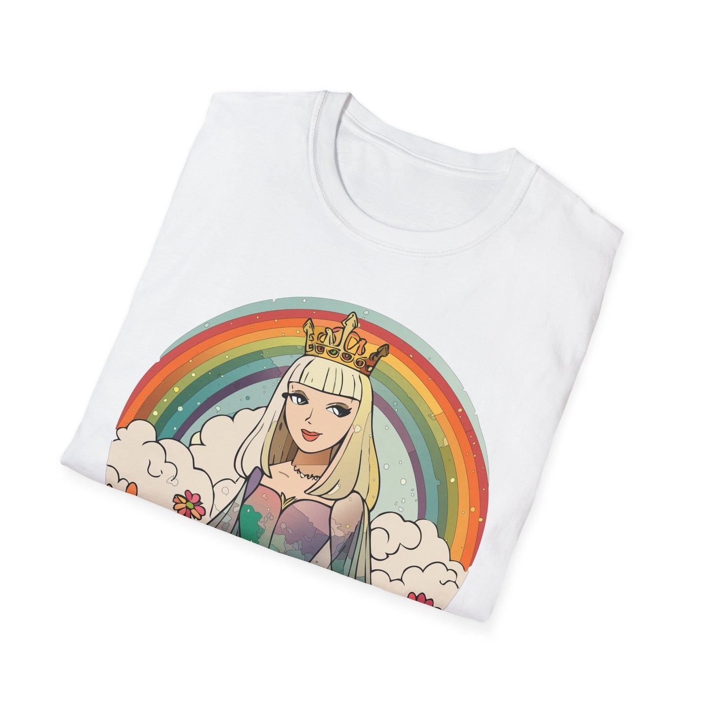 Womens Graphic T Shirt Art Design Tee Softstyle 100 Percent Ring Spun Cotton Comfort