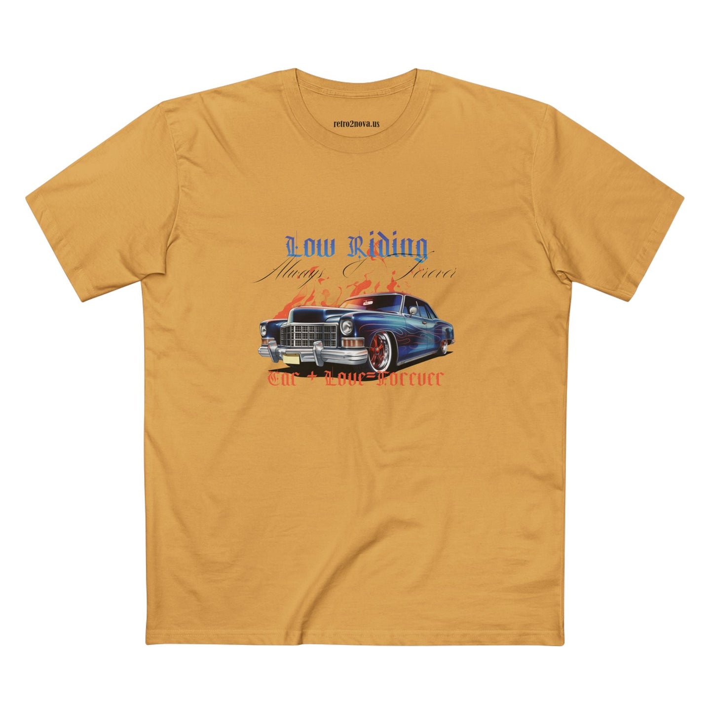 Retro Car Shirt RC28 Vintage Car Tee Unisex Premium Cotton With Original Art Design