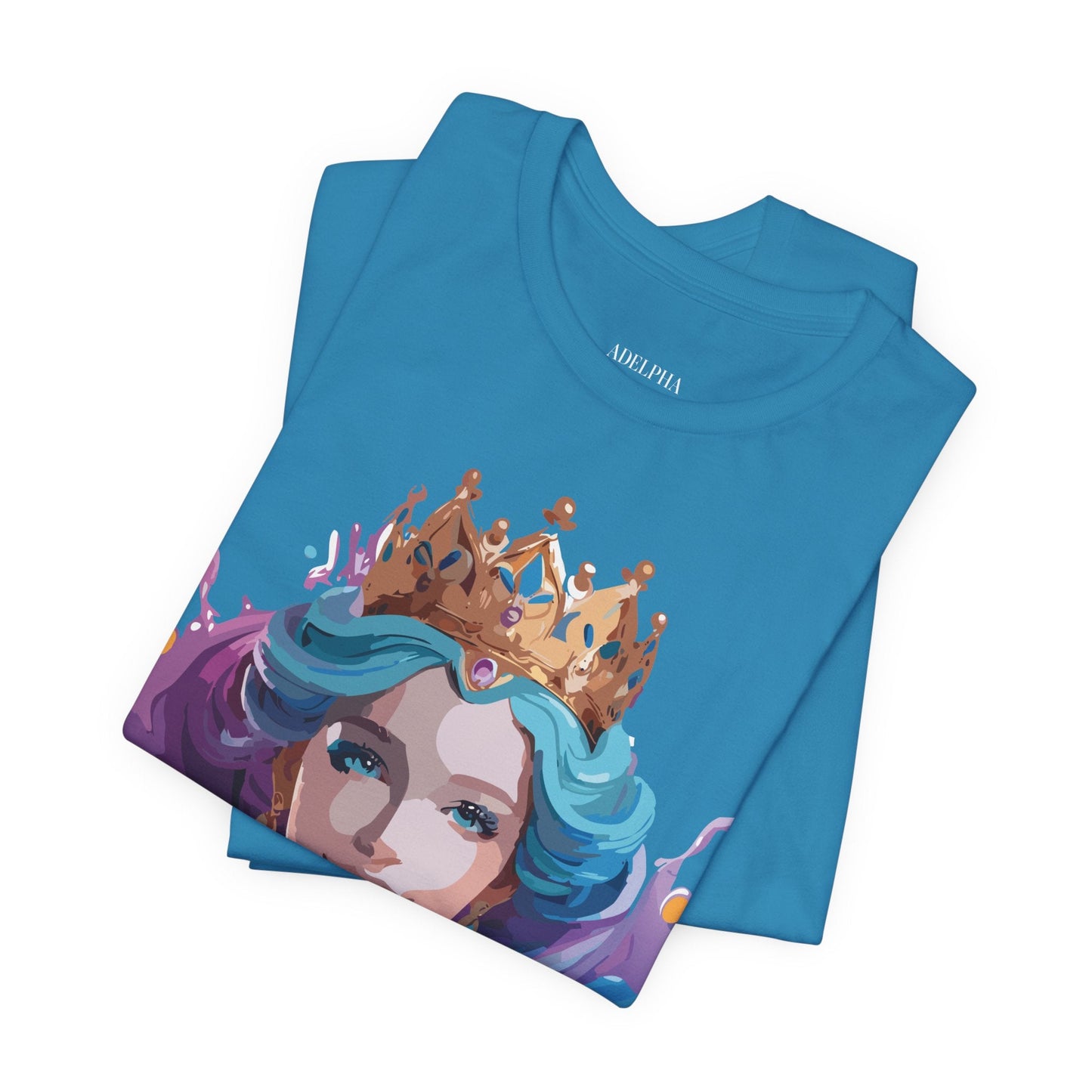 Queen Woman Portrait Graphic Unisex 100 Cotton Vintage Artwork Tee 1