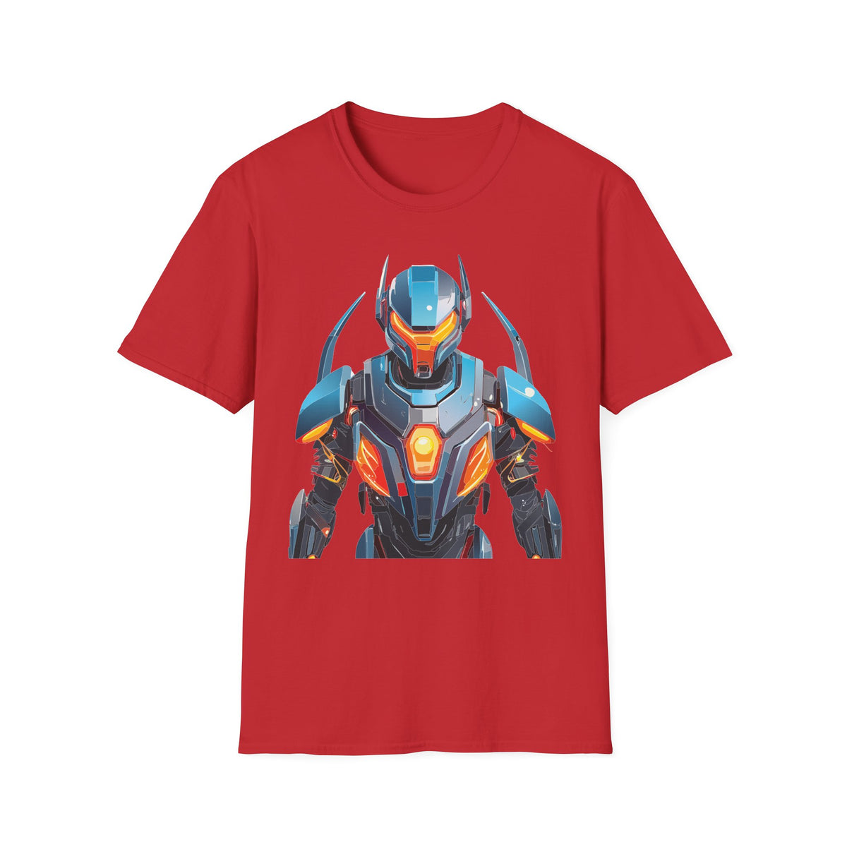 Cortoon Cyborg  Robot Terminator Graphic Tee Gildan Unisex 100 Cotton Tee Shirt h08