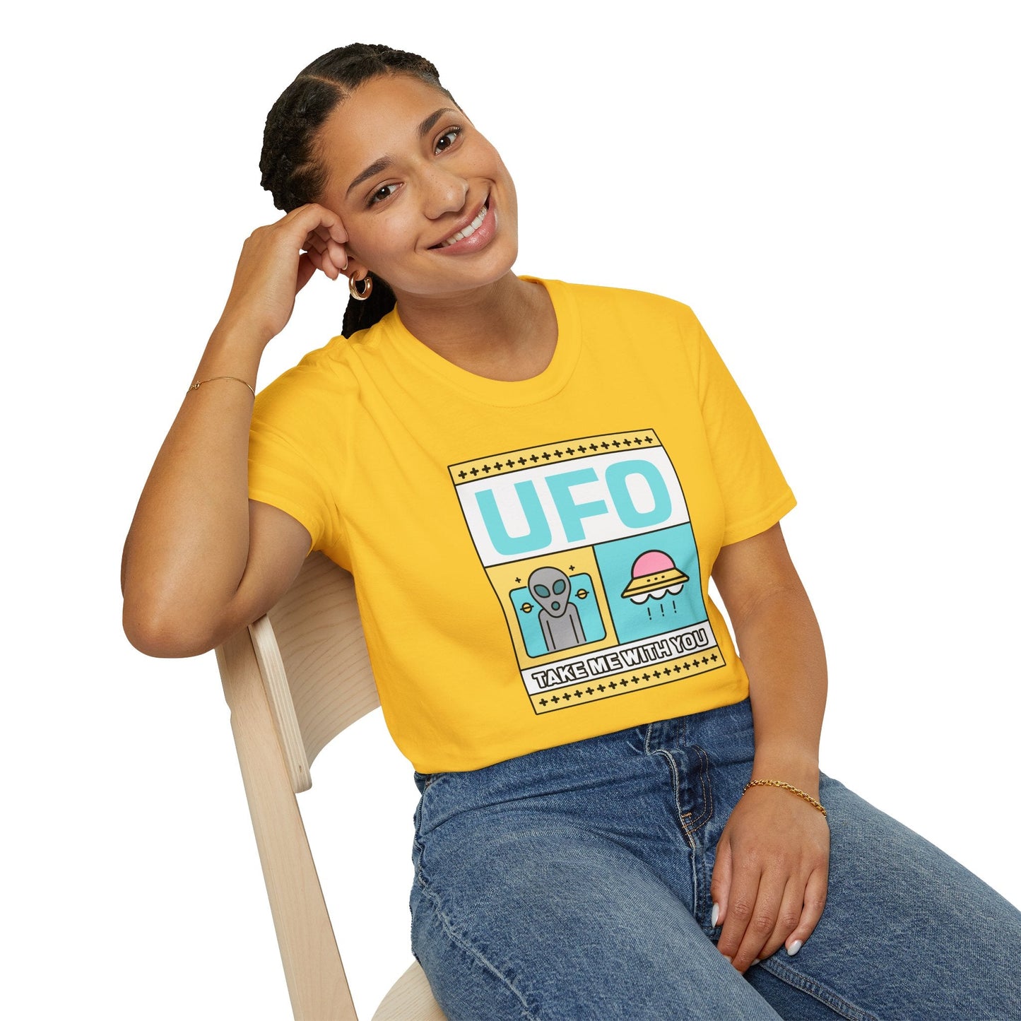 UFO Take Me With You Graphic TShirt