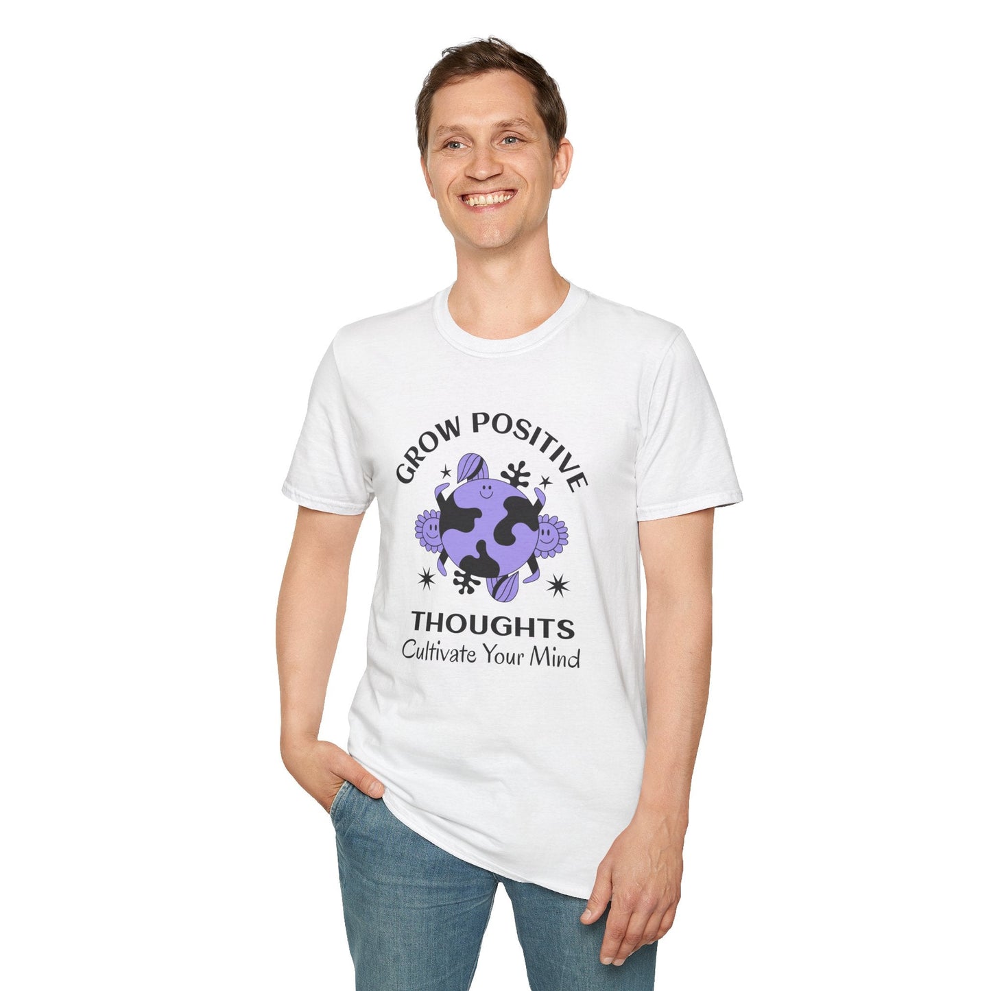 Gildan Softstyle 64000 Unisex Short Sleeve T Shirt Positive Slogan Tee With Positive Quotes And Words
