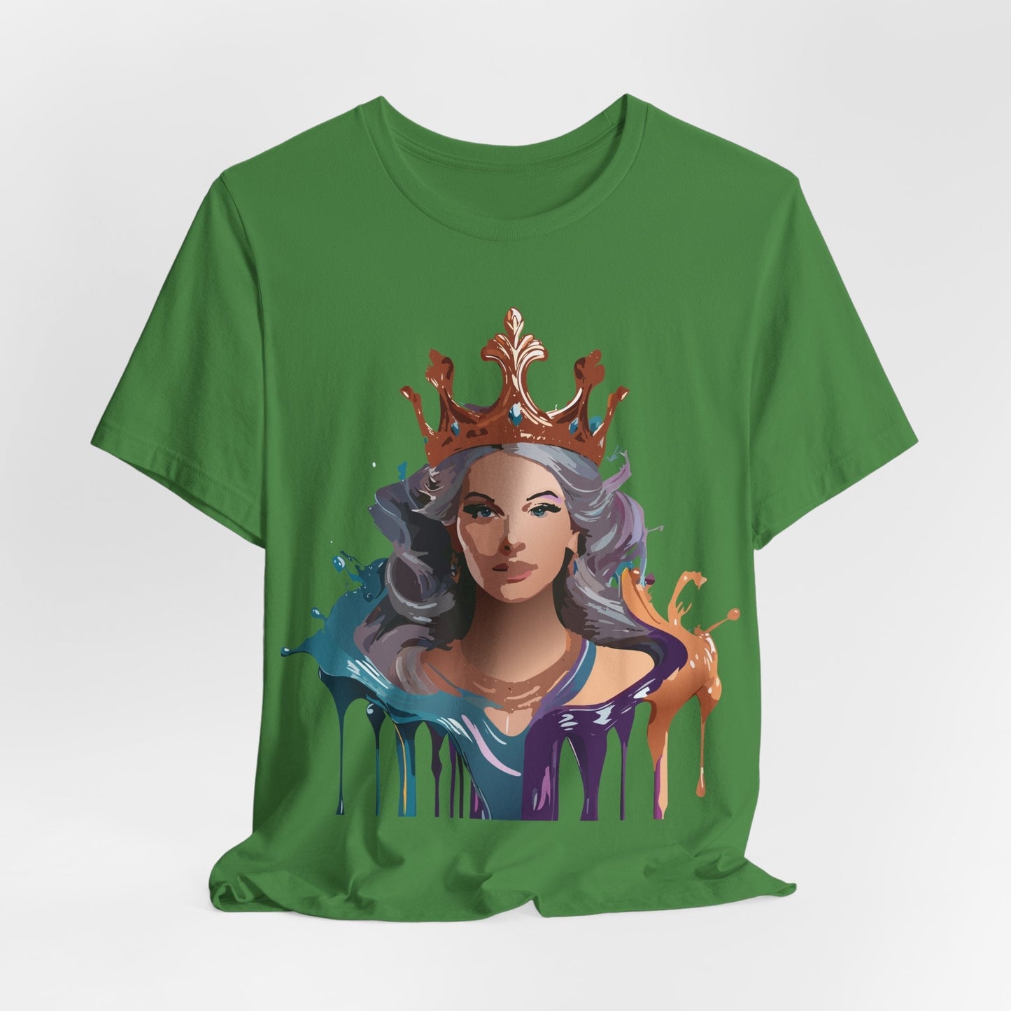 Queen Graphic Tee By Adelpha Art Design Unisex Short Sleeve Vintage Inspired Shirt