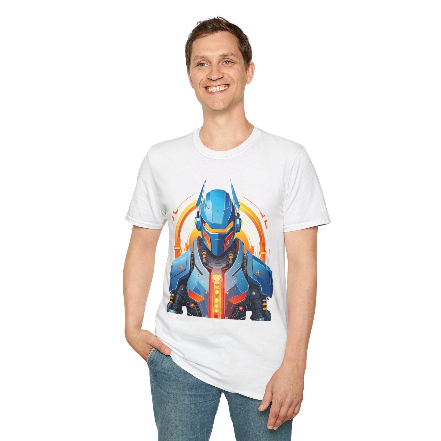 Cyborg Tee Unisex Robot Shirt Terminator Shirt Softstyle 100 Percent Ring Spun Cotton