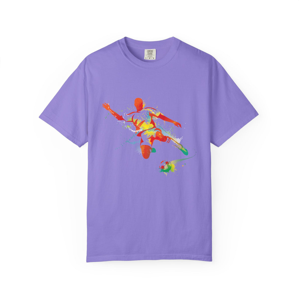 Sports Graphic Unisex T-Shirt Garment Dyed Cotton Relaxed Fit Comfort Colors 7