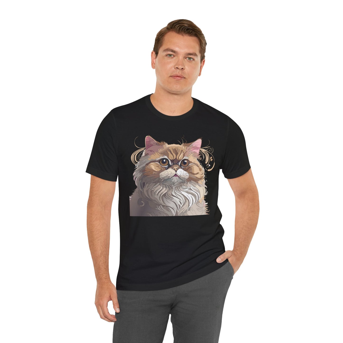 Unisex Animal Shirt With Animals Art Design Tee Short Sleeve Wildlife Print Tee Collection