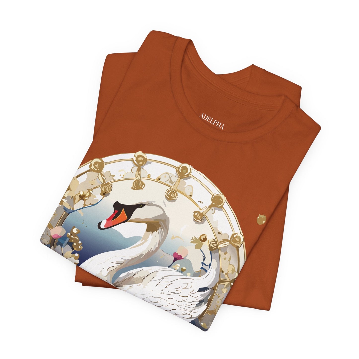 Medallion Graphic Unisex 100 Cotton Vintage Animal Medal Artwork Tee 44