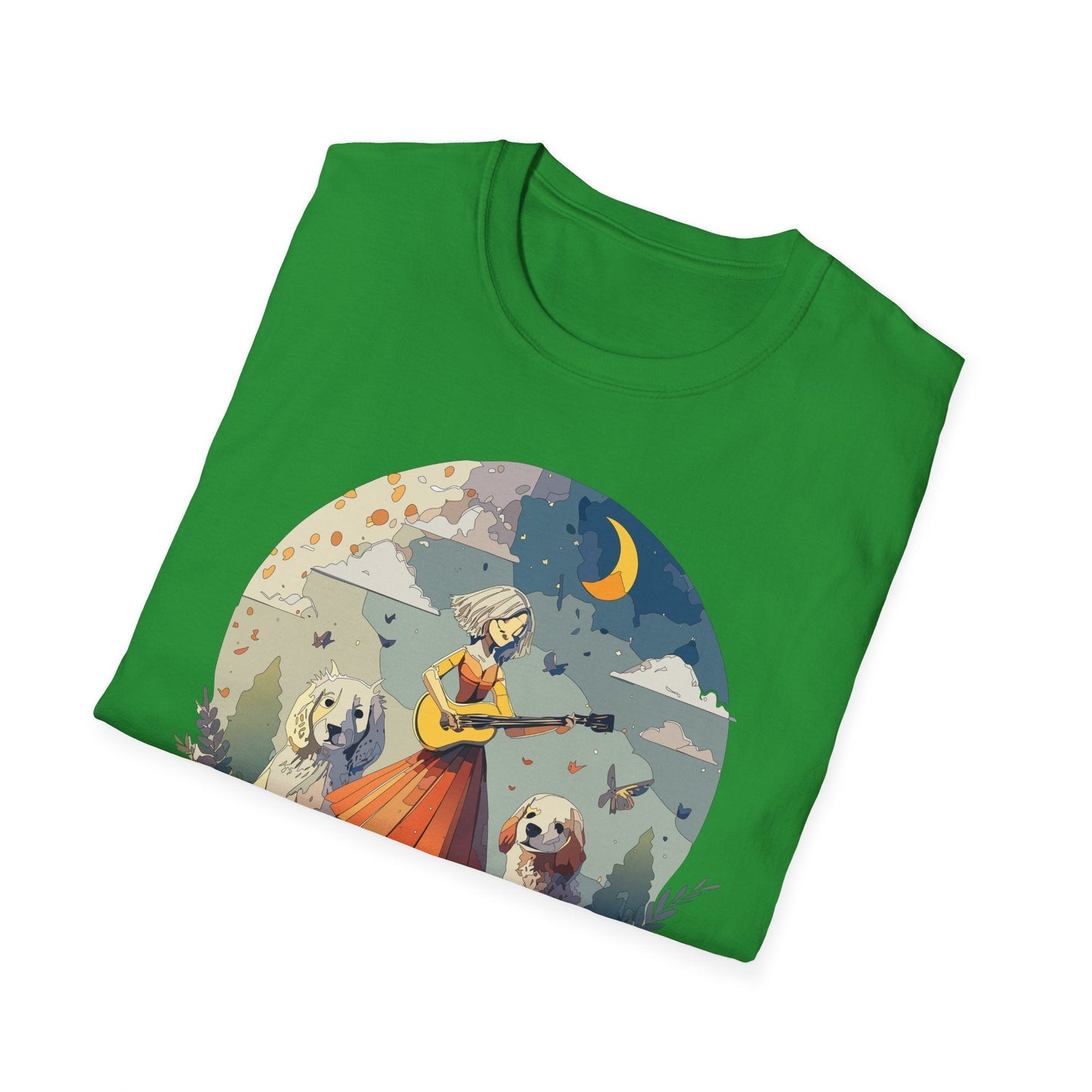 Womens Graphic T Shirts Art Design Tee Softstyle Gildan 64000 100 Percent Cotton