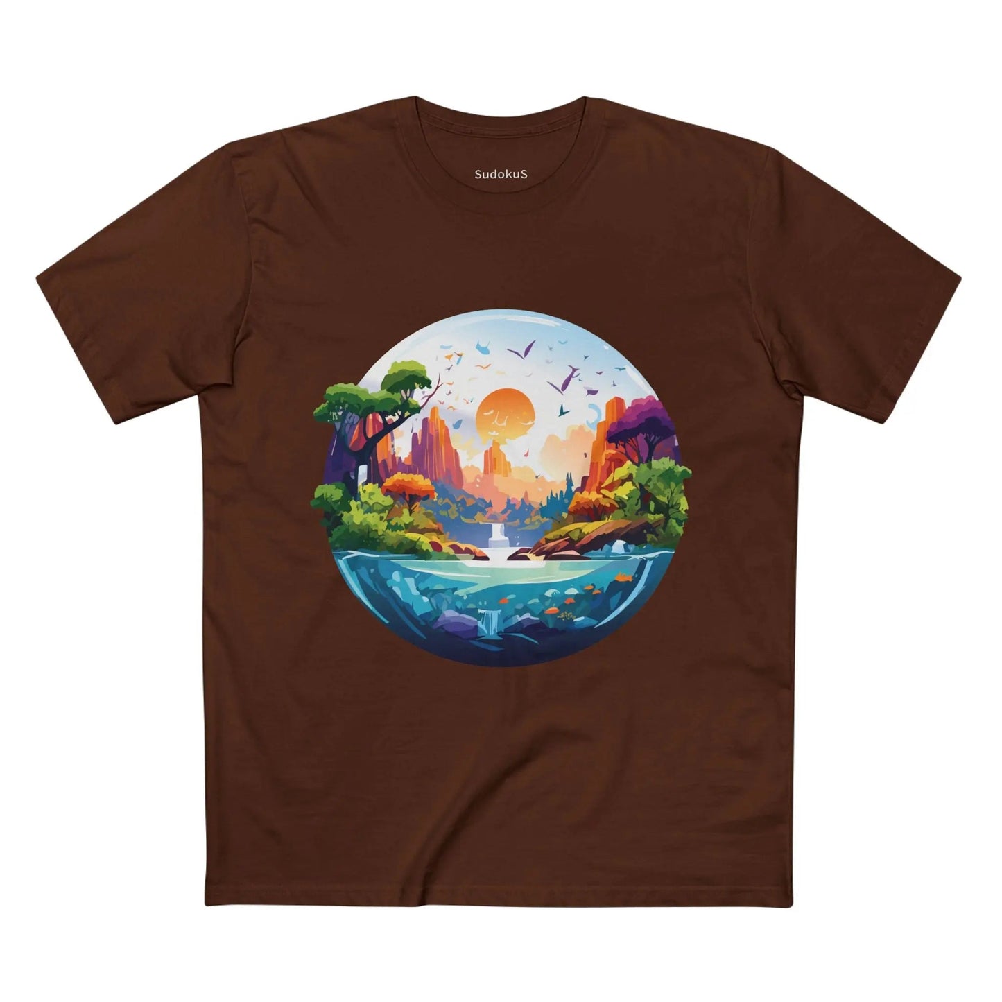 Fantasy Graphic Unisex 100 Cotton Staple Tee 9