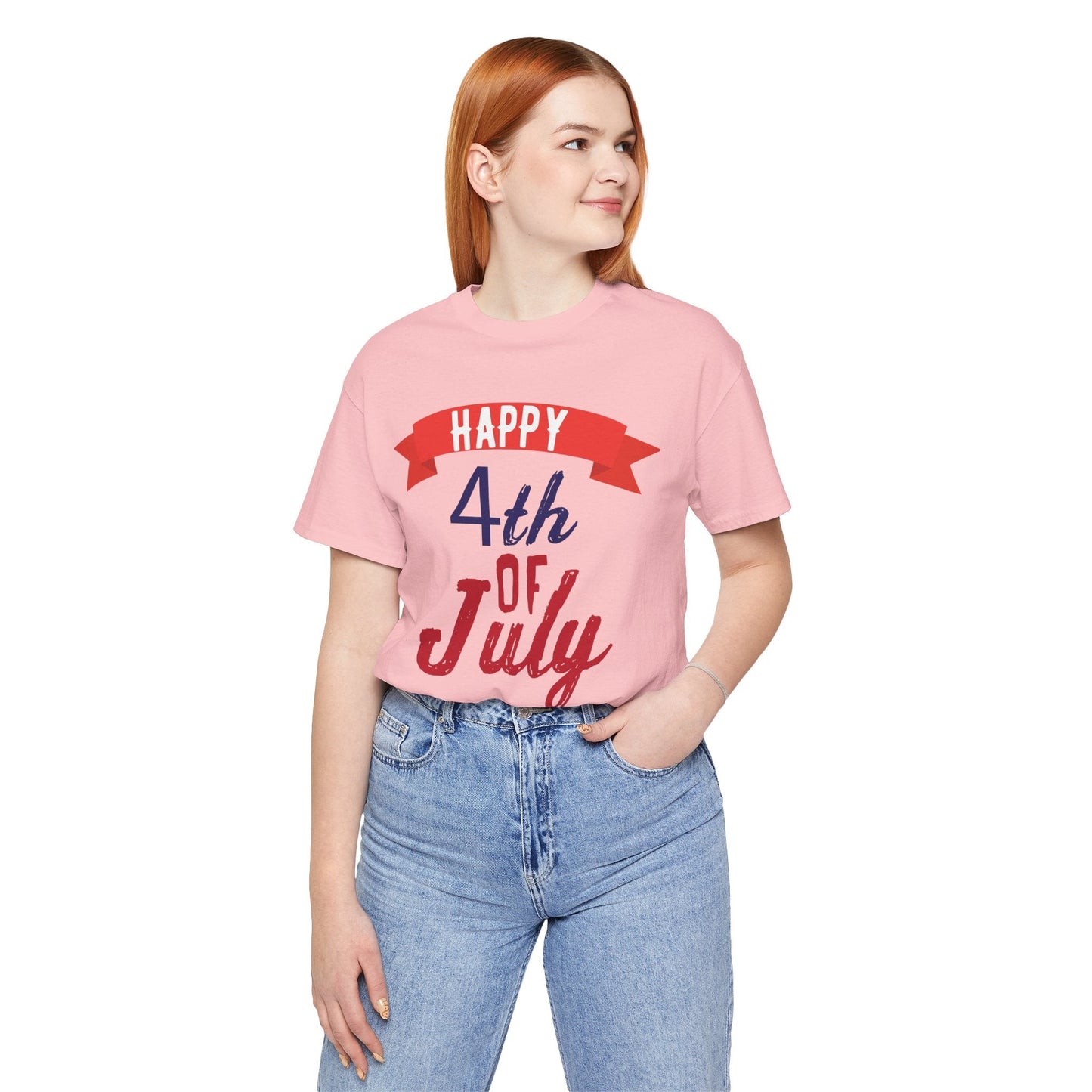 Independence Day Graphic Unisex Cotton T-Shirt 012