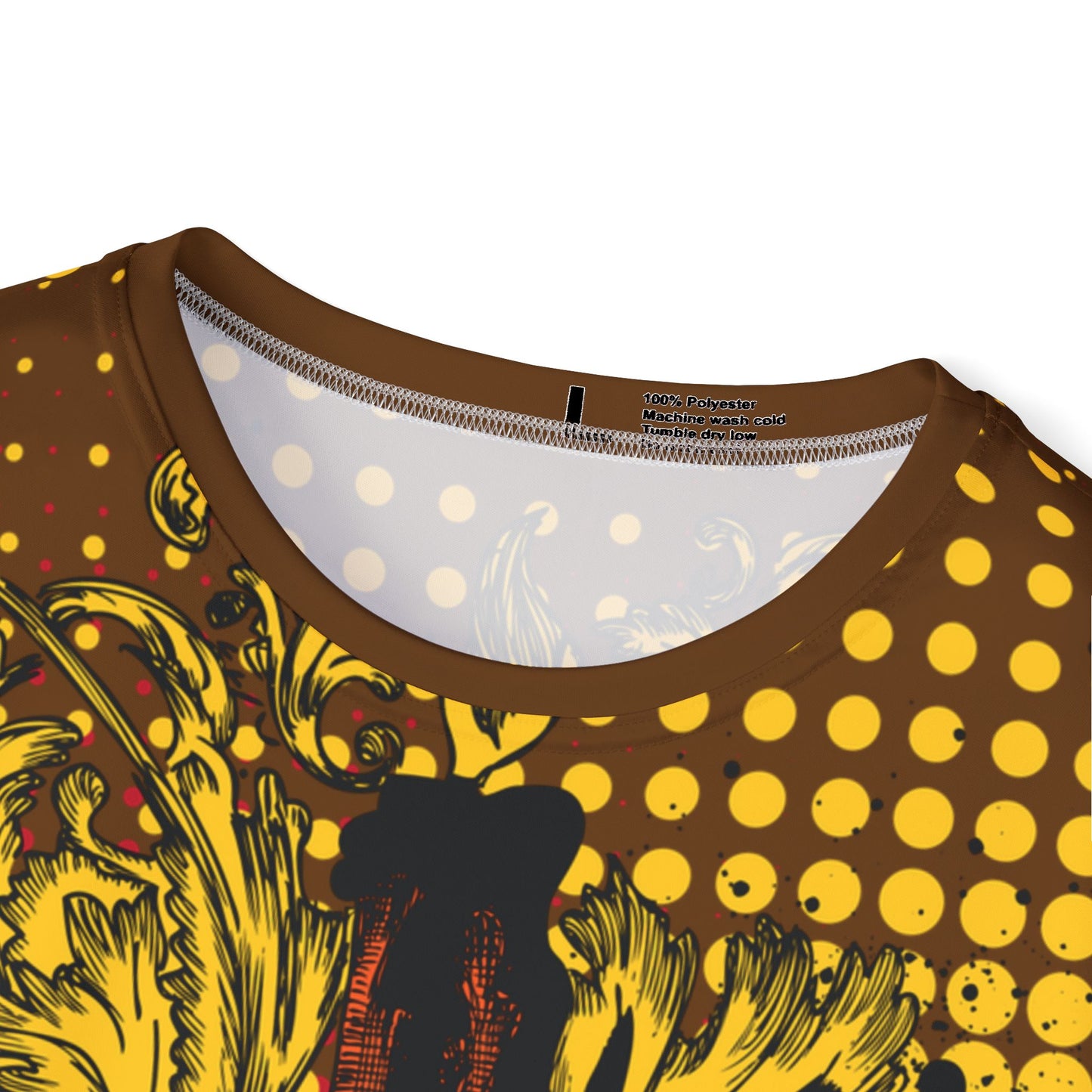 Be16 Fun Graphic T-Shirt, Art Design Poly Shirt, All Over Print Graphic Tee, Funny Print T-Shirt, Funny Cartoon Tee