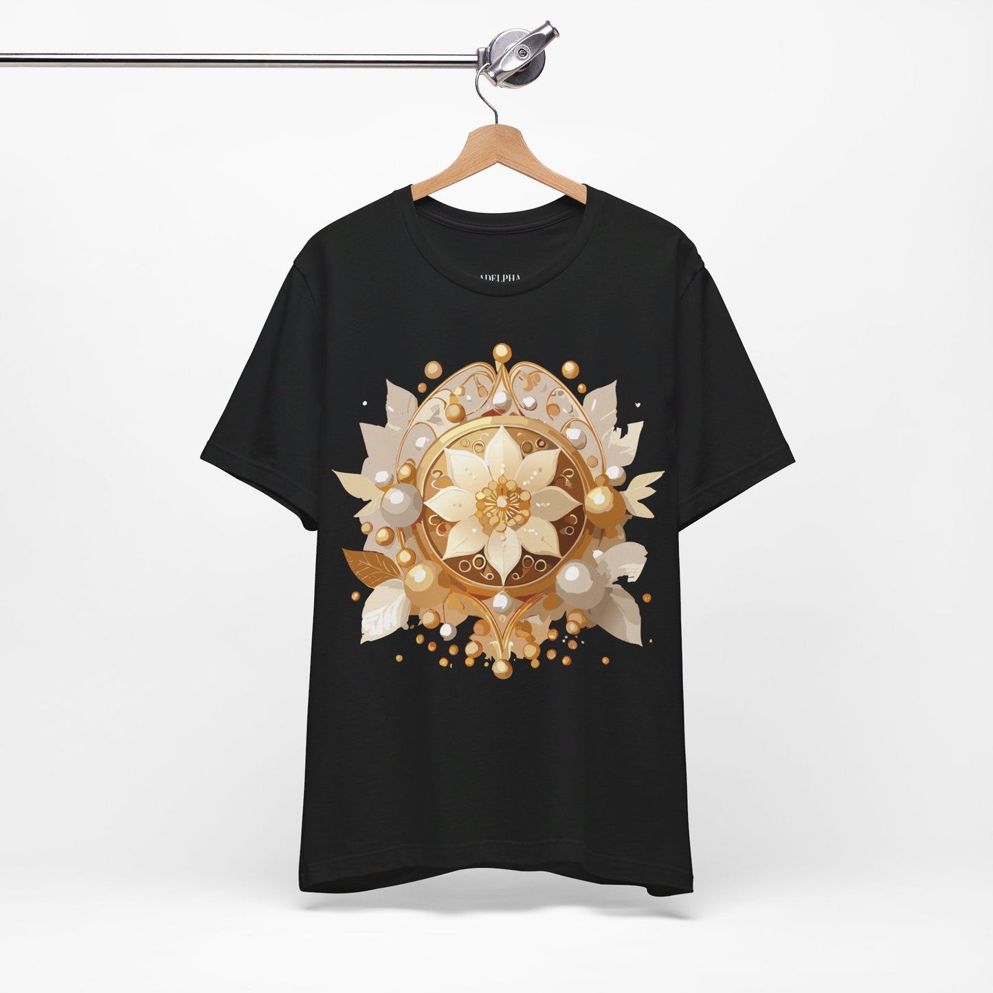 Jewelry Graphic Unisex 100 Cotton Vintage Treasure Art T-Shirt 47