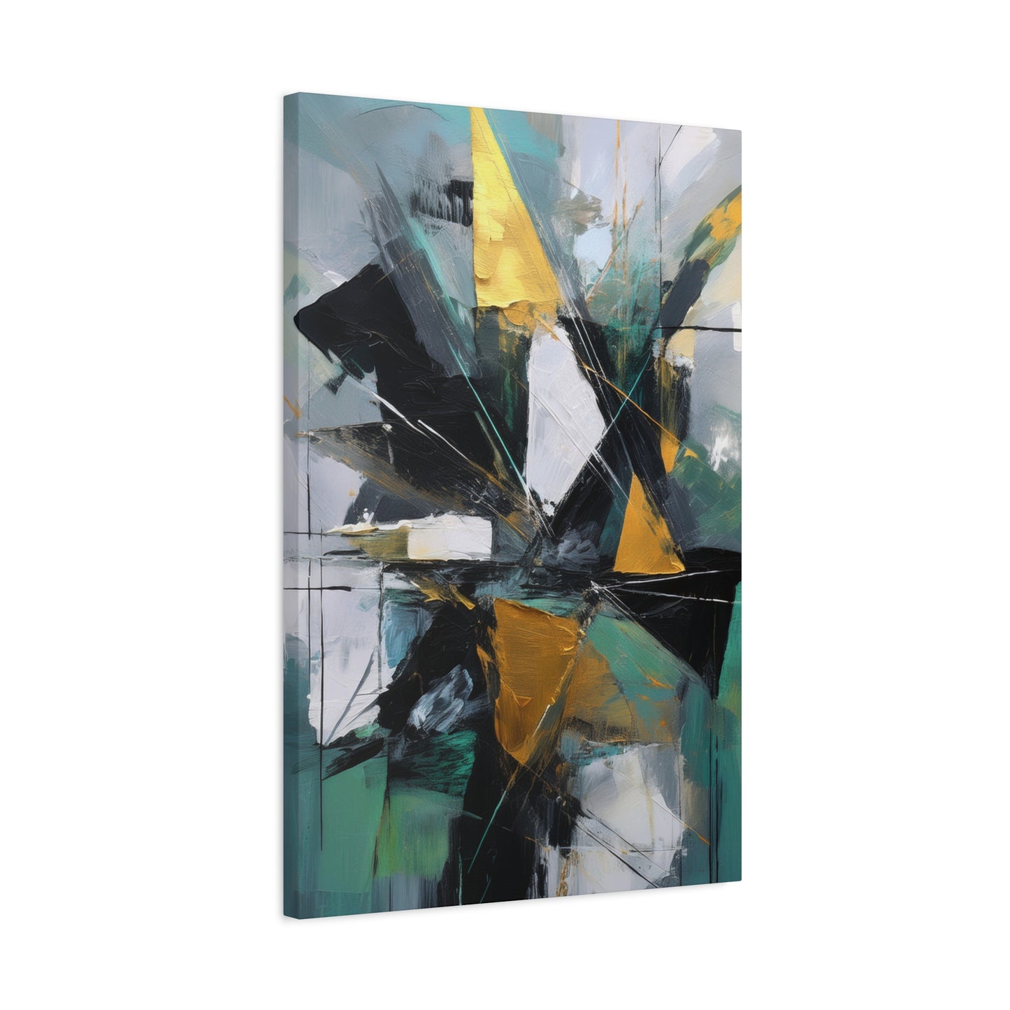 Abstract Oil Painting Print Canvas 20x24,20x30,24x30 24x32,24x36,30x40 32x48,36x48,40x60 Pine-Wood Inner Frame ABS-208