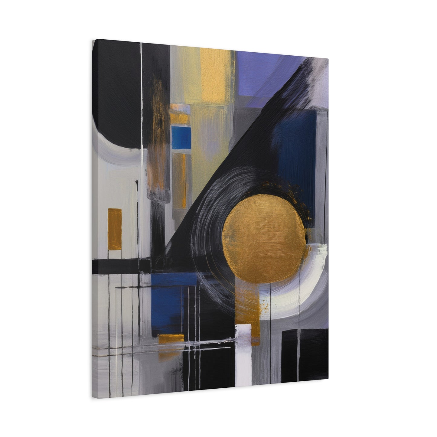 Purple Abstract Painting Print Canvas 20x24,20x30,24x30, 24x32,24x36,30x40, 32x48,36x48,40x60 Pine-Wood Inner Frame ABS-32