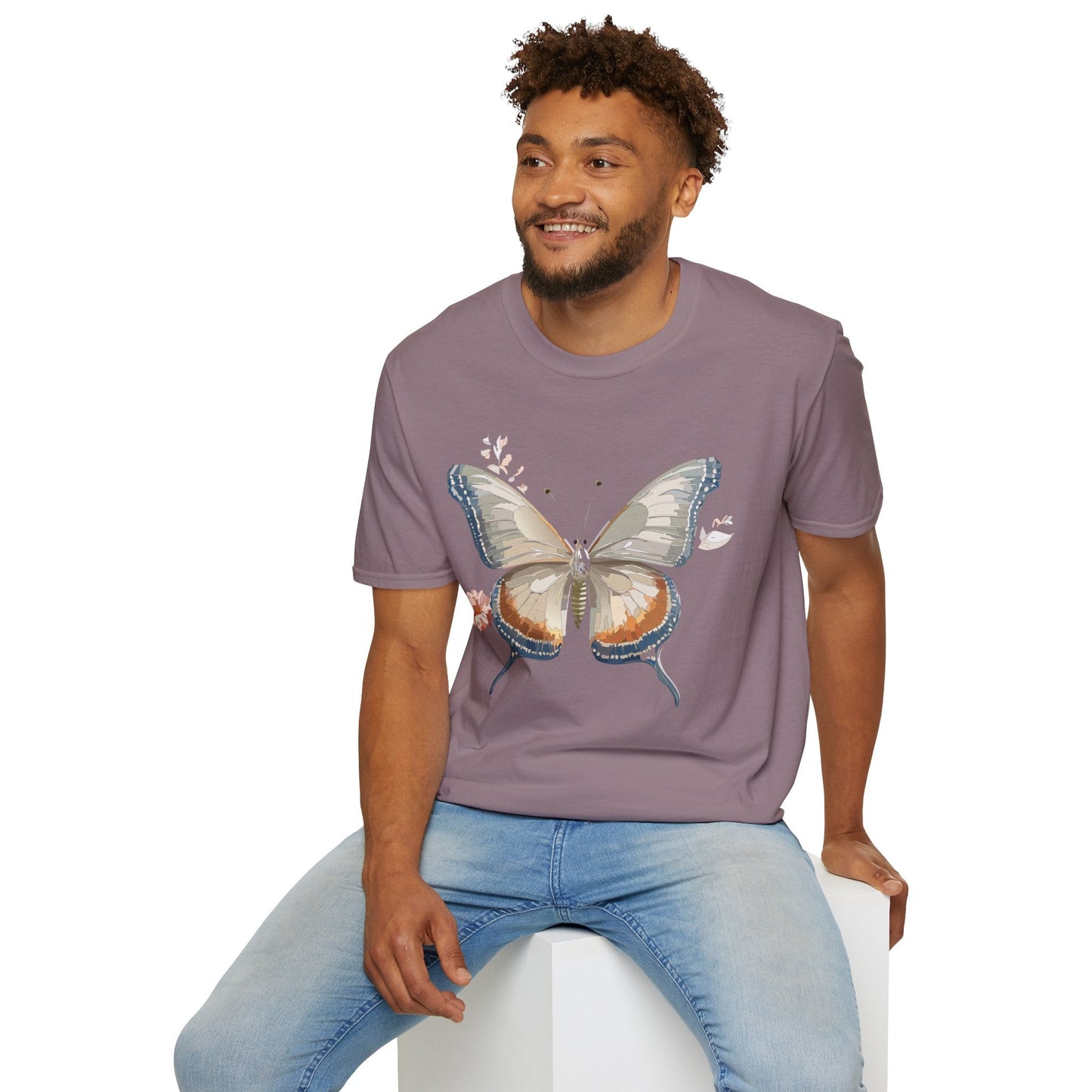 Butterfly Shirt Unisex Softstyle T Shirt Gildan 64000 Monarch Butterfly Tee Everyday Comfort