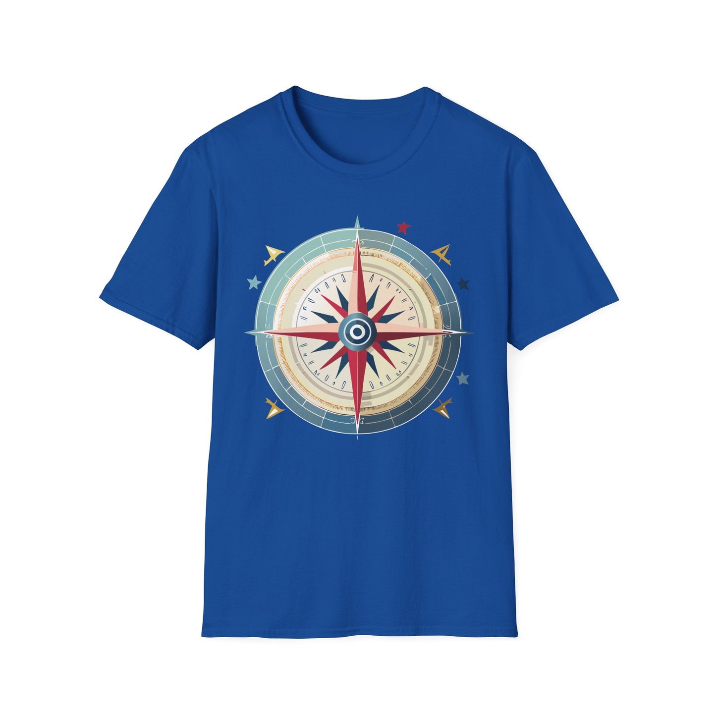 Compass Navigator Graphic Tee Unisex 100 Cotton 21